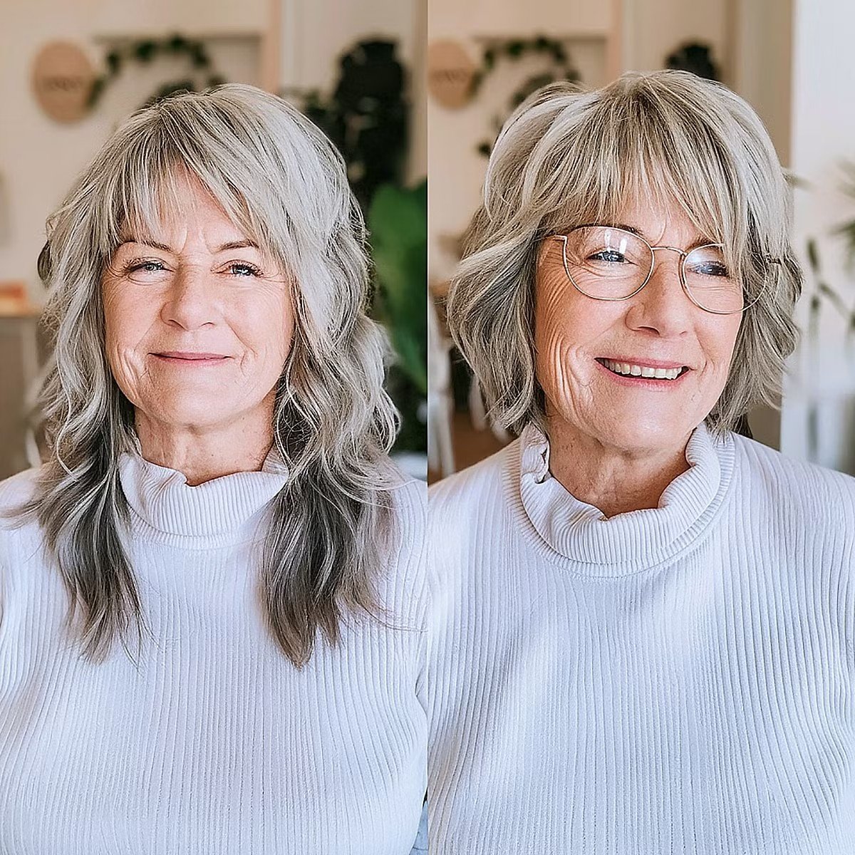 41 Lovely Layered Bob Haircuts for Ladies In Their 60s That Are Easy To Style