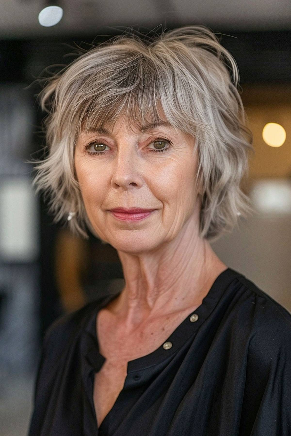 41 Lovely Layered Bob Haircuts for Ladies In Their 60s That Are Easy To Style