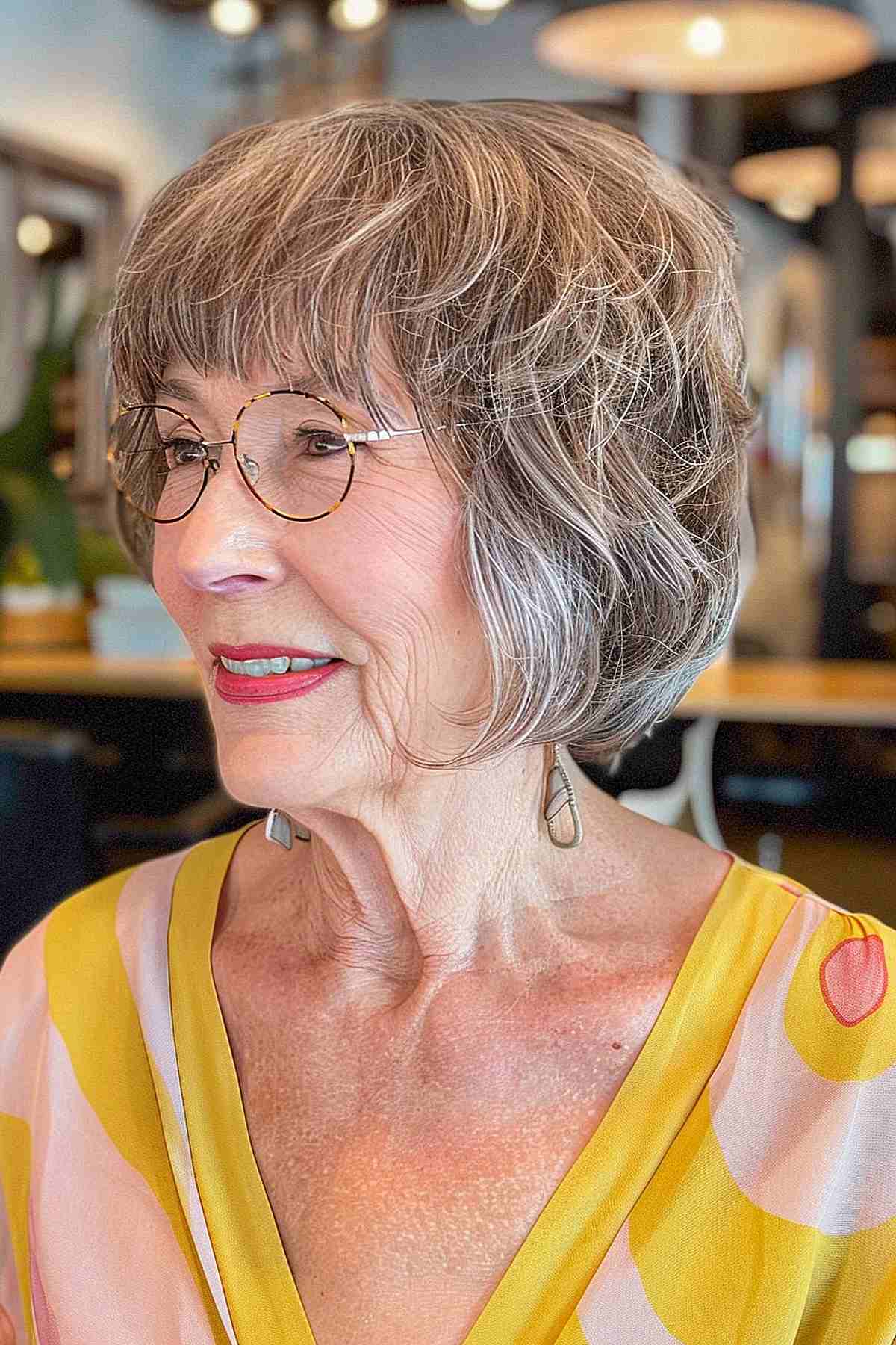 47 Layered Bobs With Bangs To Try This Year