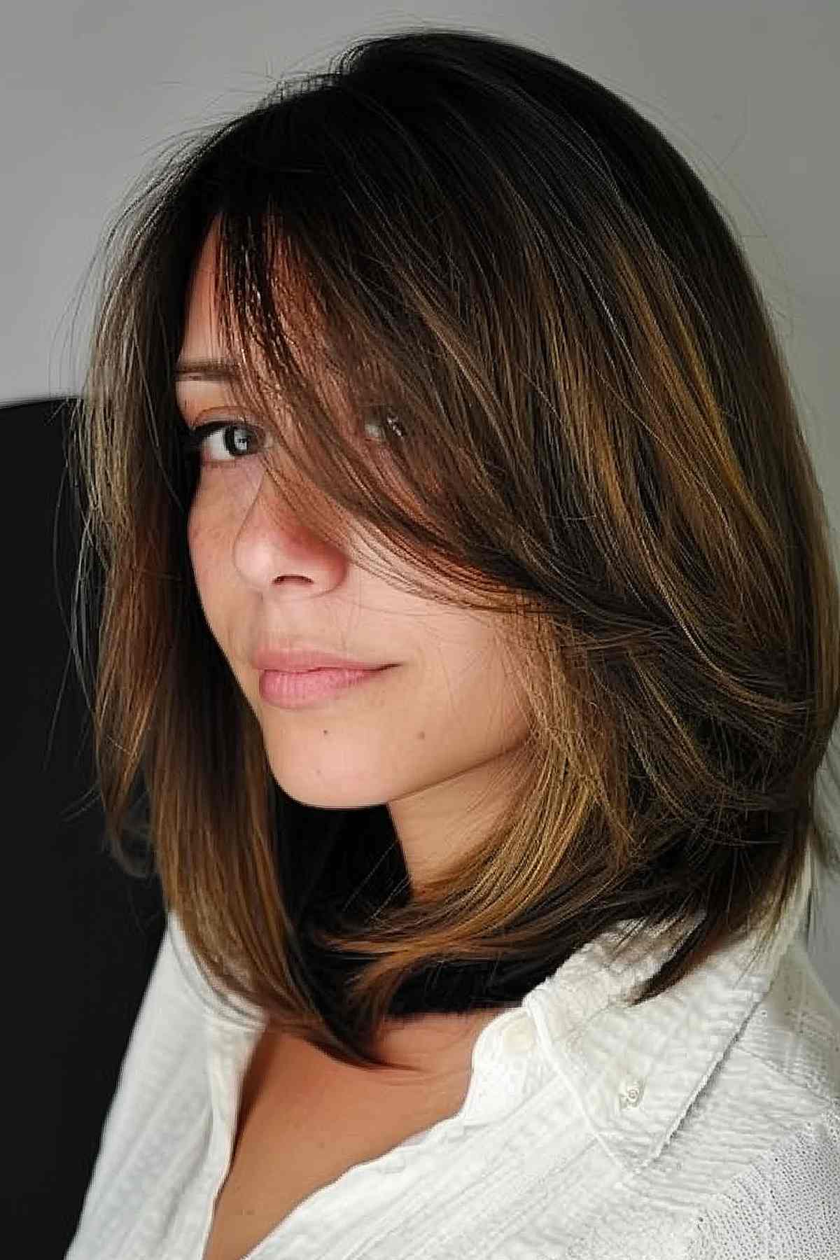 47 Layered Bobs With Bangs To Try This Year
