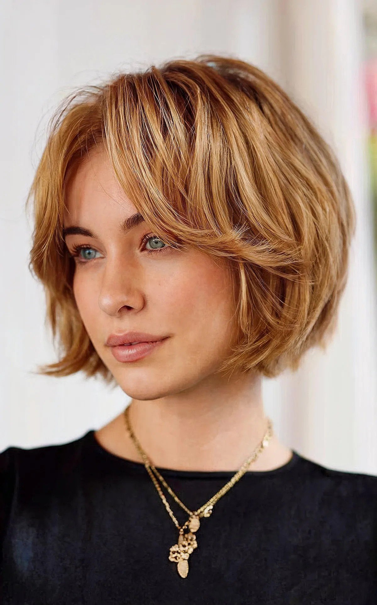 47 Layered Bobs With Bangs To Try This Year