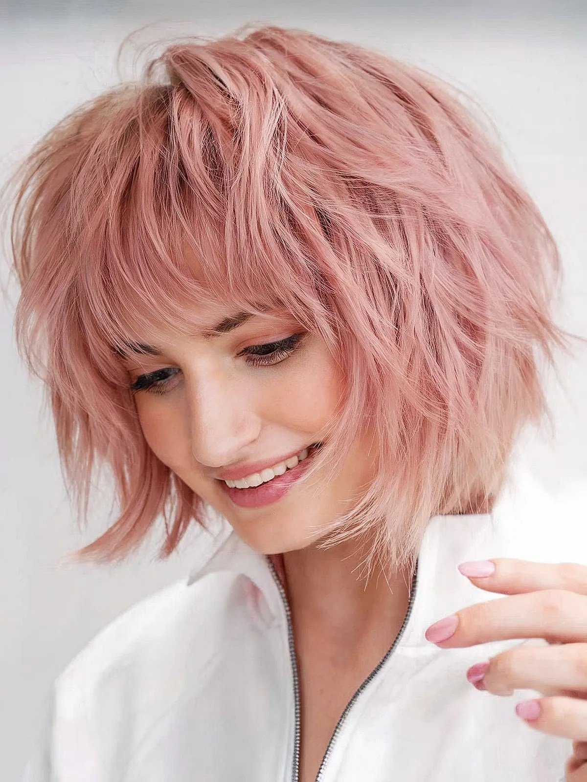47 Layered Bobs With Bangs To Try This Year