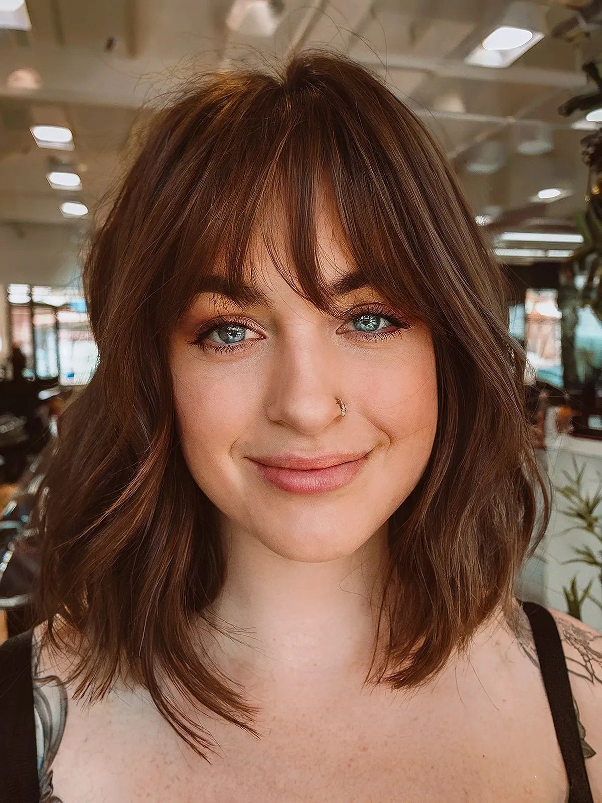 47 Layered Bobs With Bangs To Try This Year