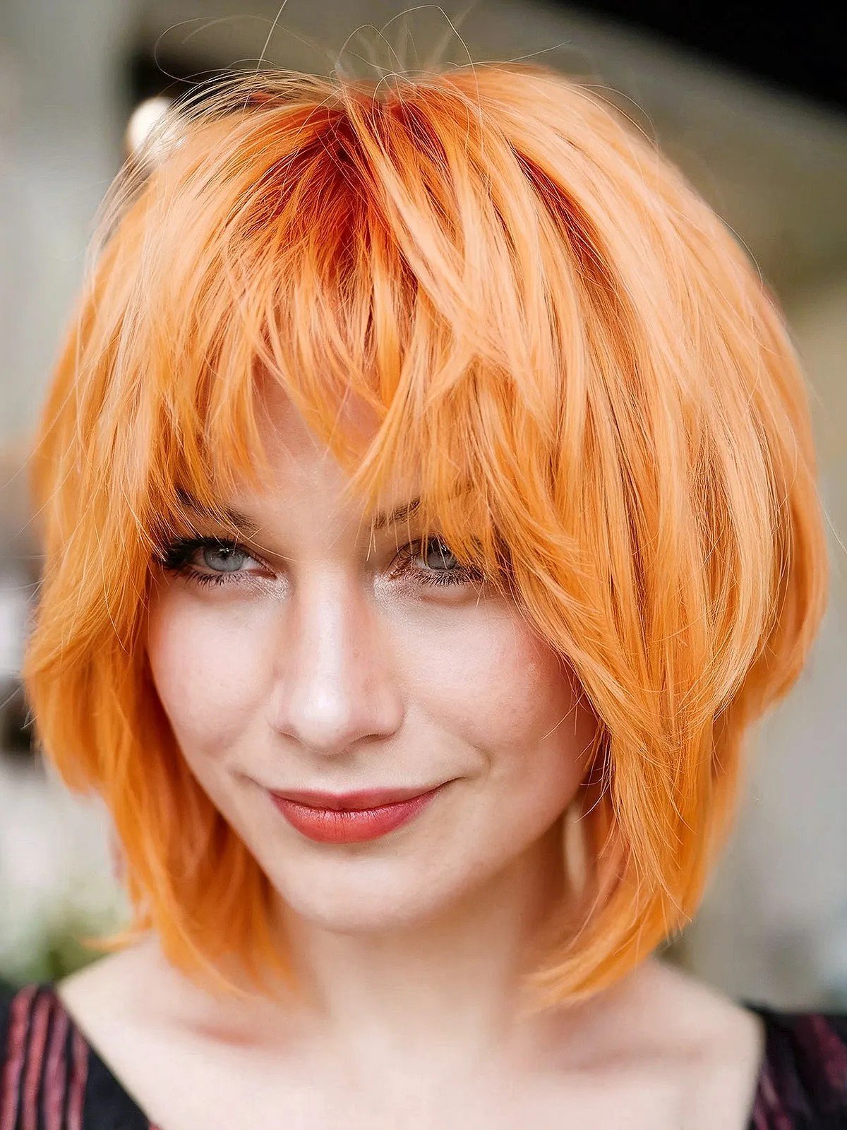 47 Layered Bobs With Bangs To Try This Year
