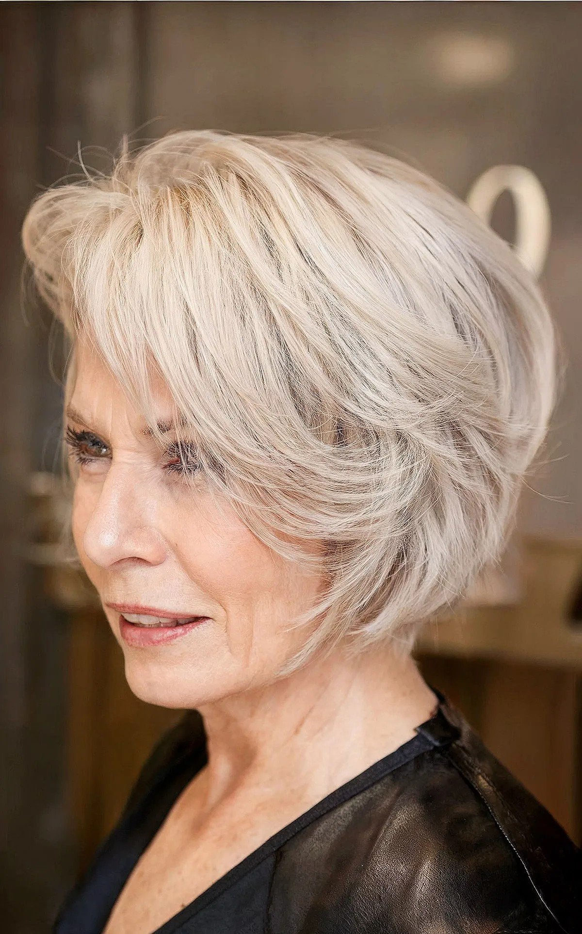 47 Layered Bobs With Bangs To Try This Year