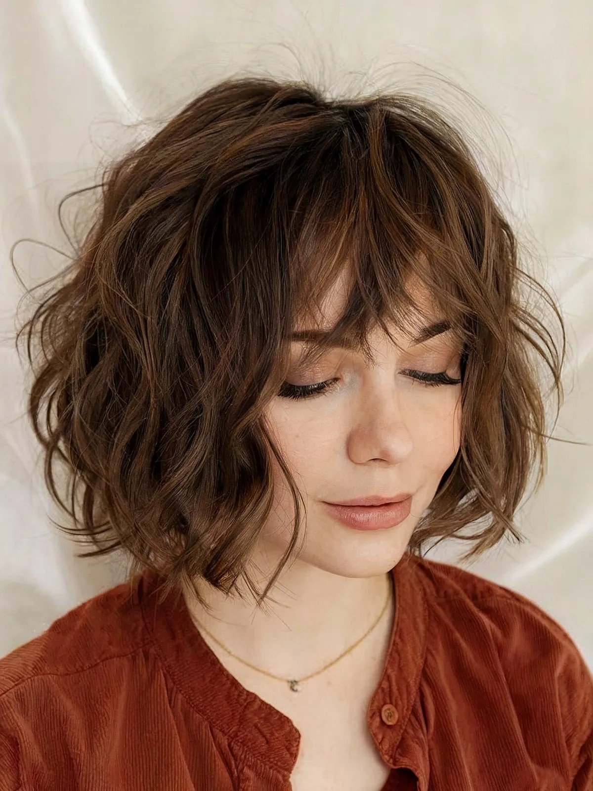 47 Layered Bobs With Bangs To Try This Year