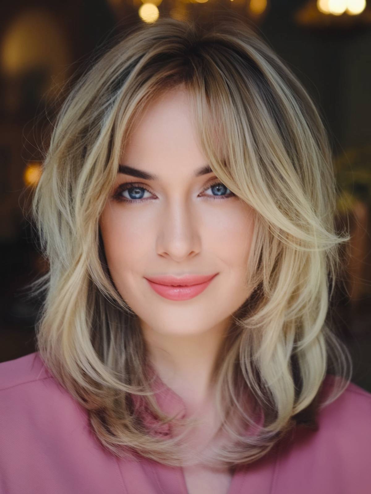 15+ Flattering Layered Hairstyles for Oval Faces in 2025
