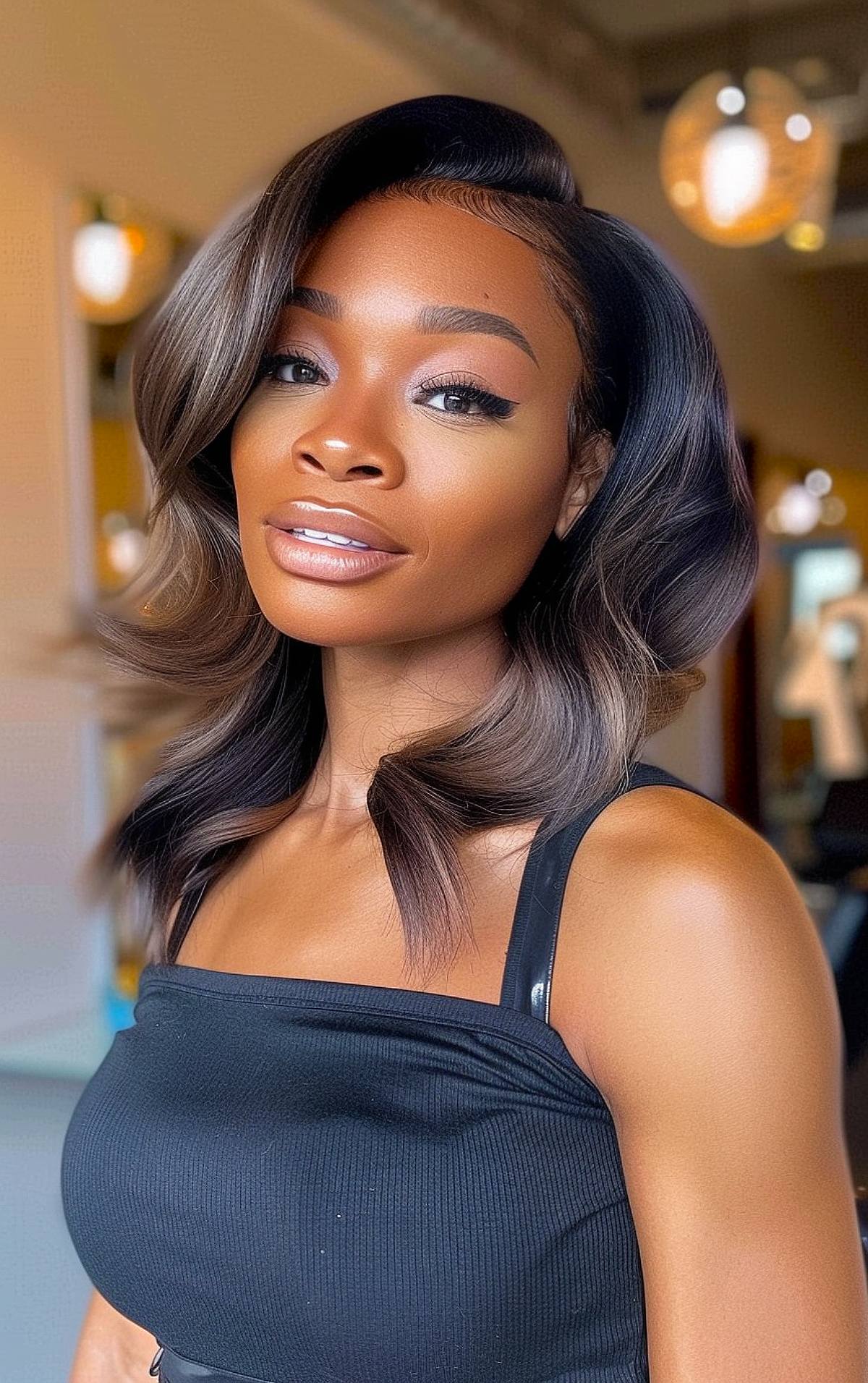 Side Part Layered Hair Is Trending This 2025 and You Have to See What It Looks Like
