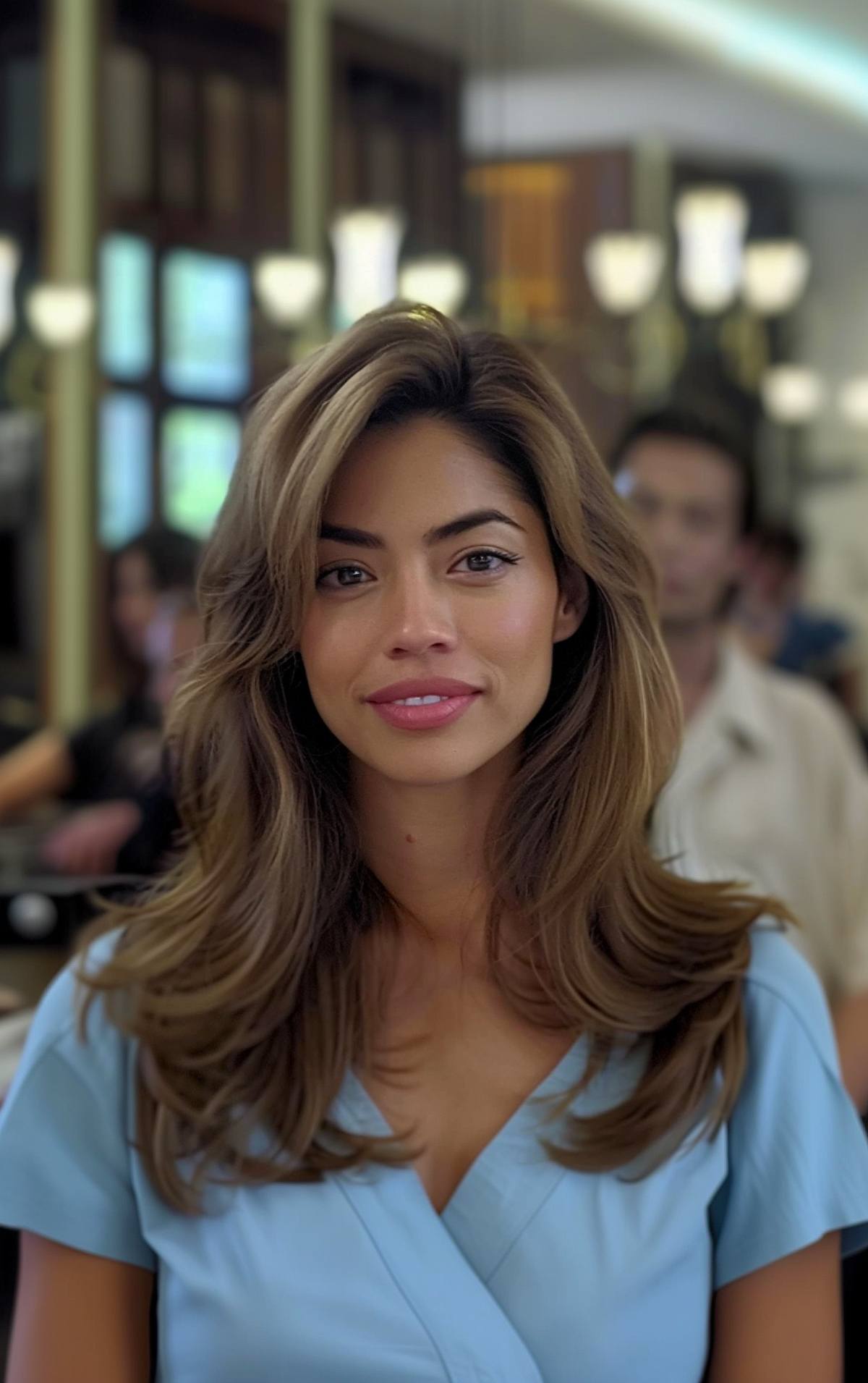Side Part Layered Hair Is Trending This 2025 and You Have to See What It Looks Like