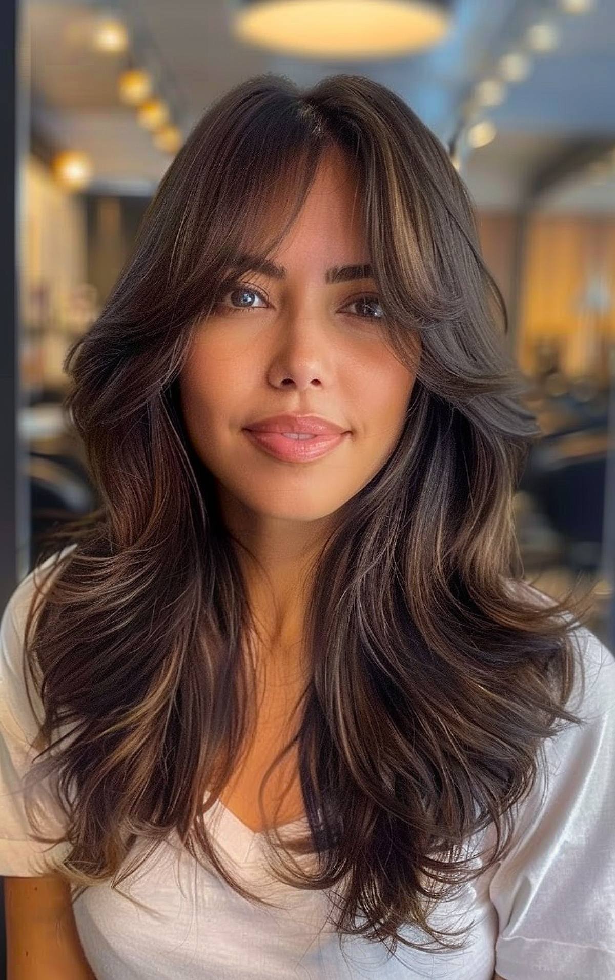 Side Part Layered Hair Is Trending This 2025 and You Have to See What It Looks Like