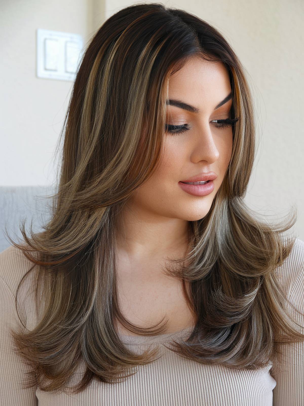 15+ Trendy Layered Hair Ideas to Tame Thick Hair in 2025
