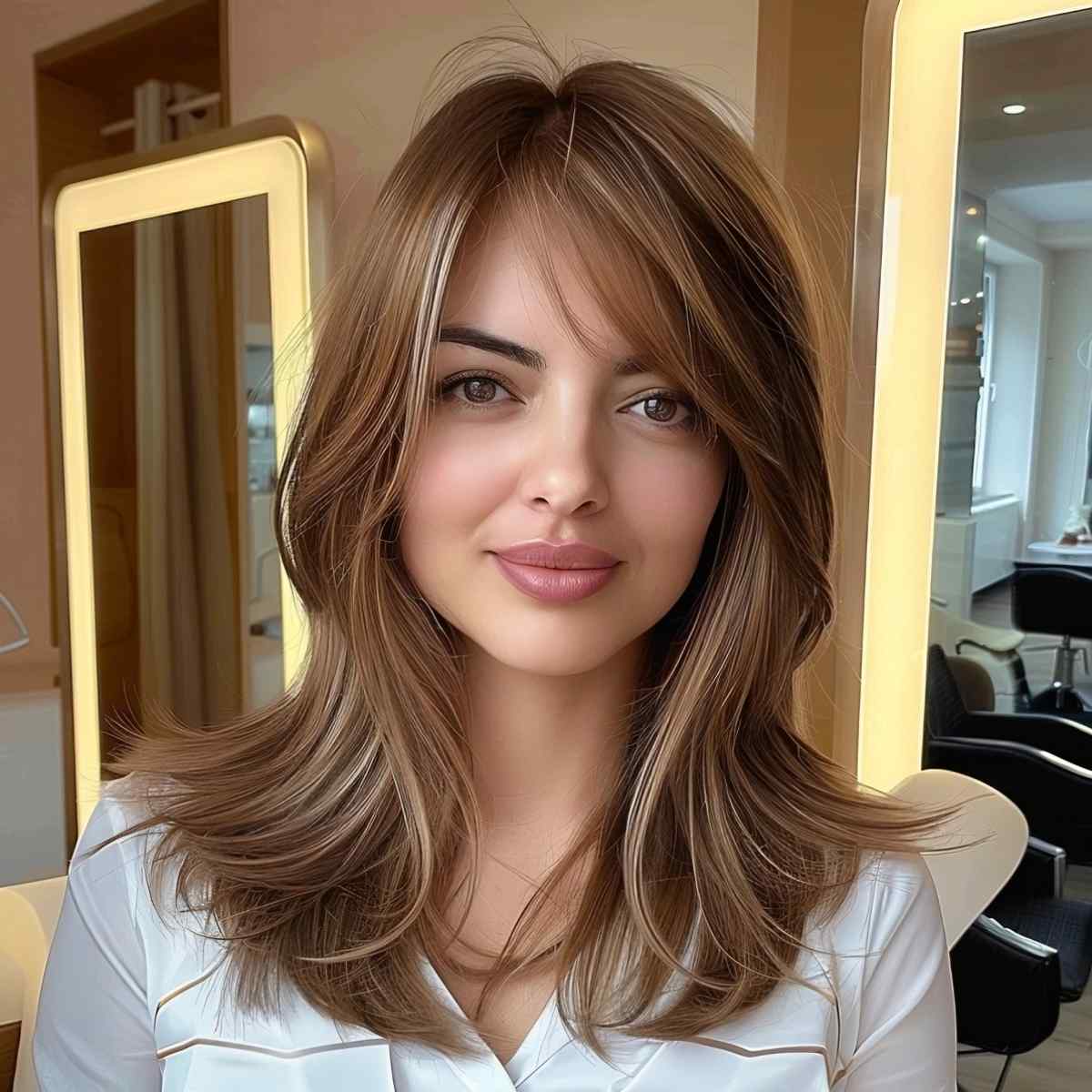 74 Most Popular Medium-Length Layered Haircuts for 2025