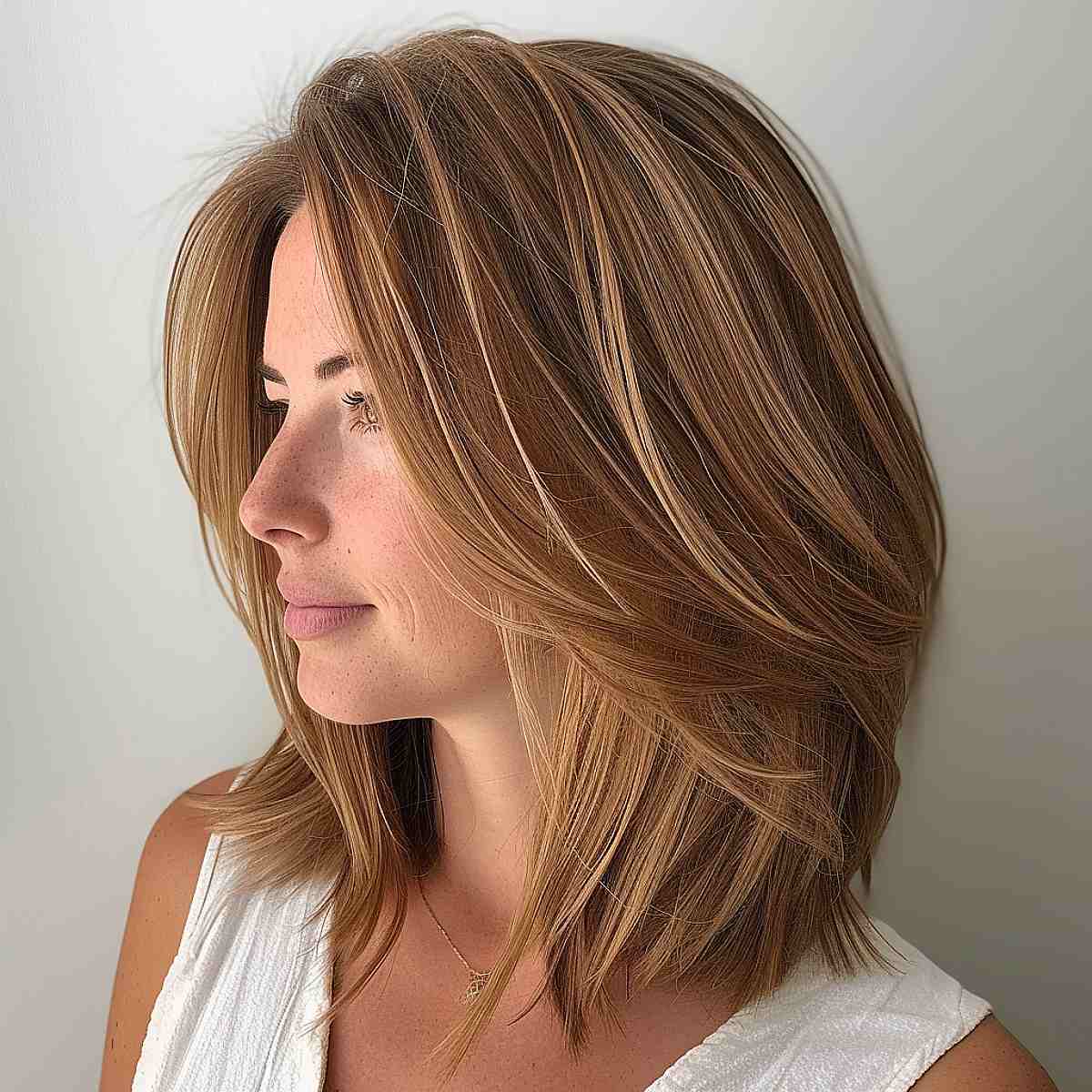 74 Most Popular Medium-Length Layered Haircuts for 2025