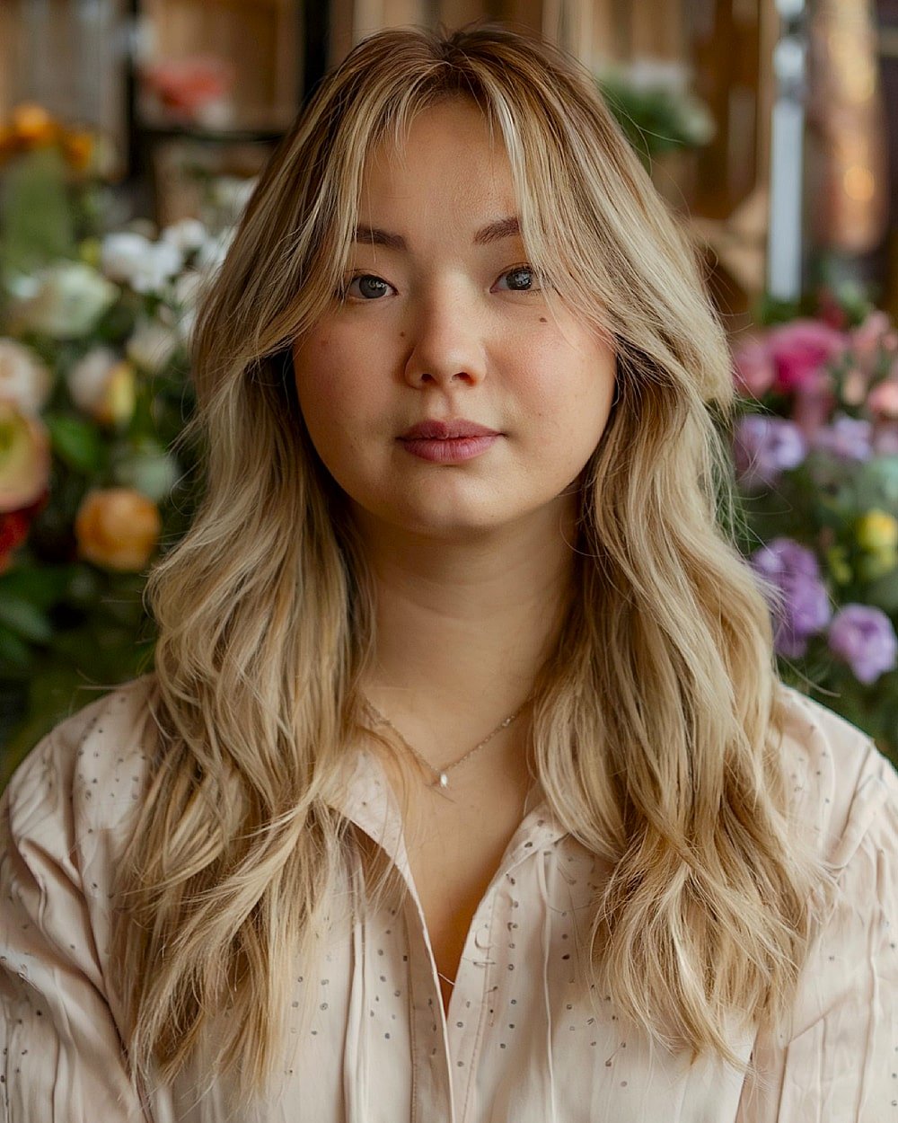 15+ Must-Try Long Layered Haircuts for Round Faces in 2025