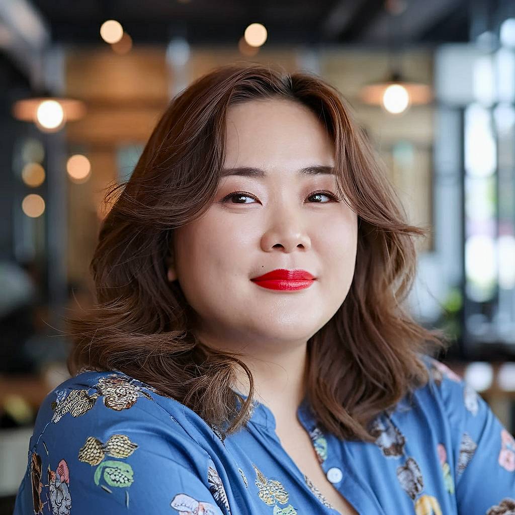 15+ Gorgeous Layered Hair Ideas for Round Face Shapes in 2025