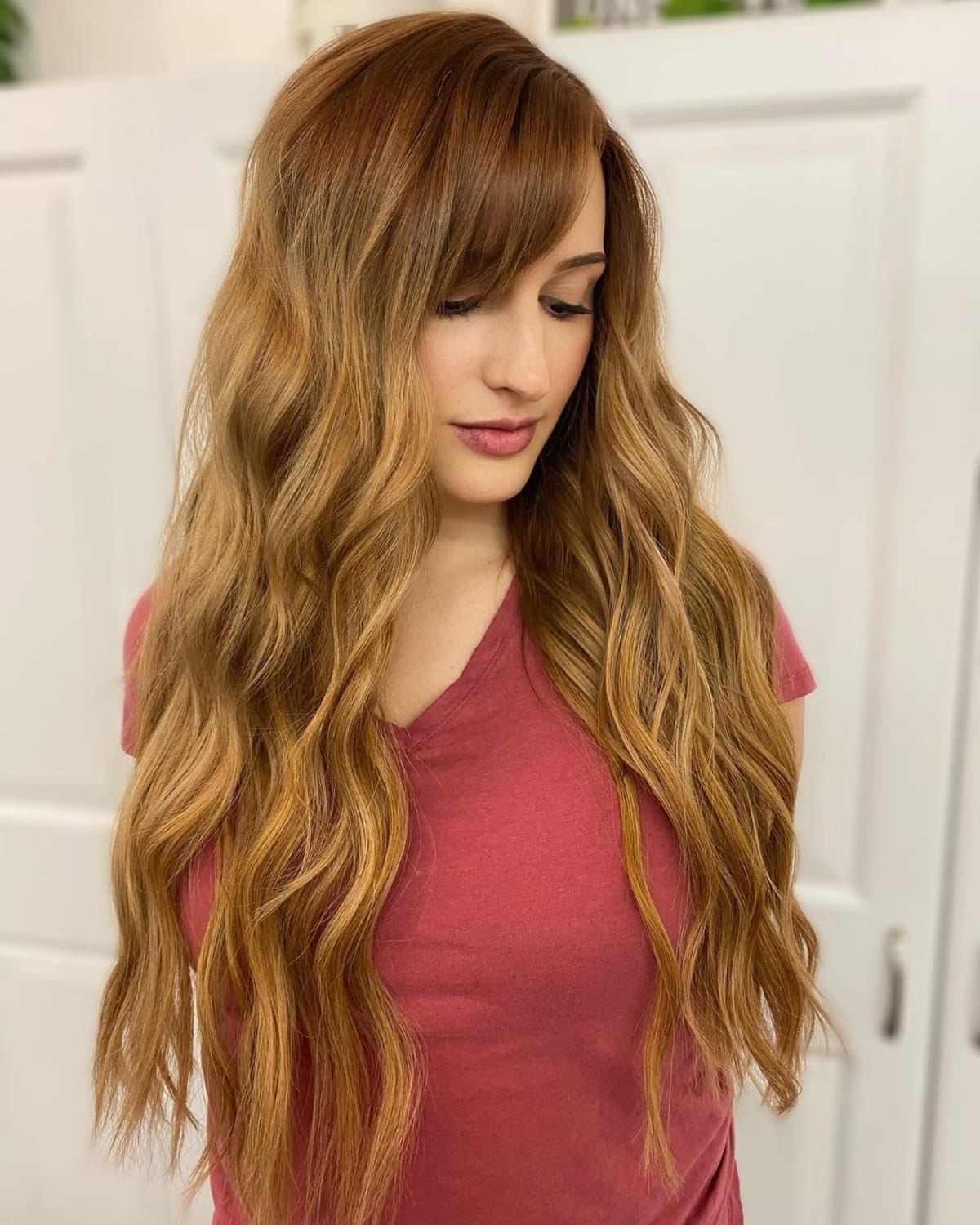 52 Trendy & Easy Long Layered Hair with Bangs for 2025