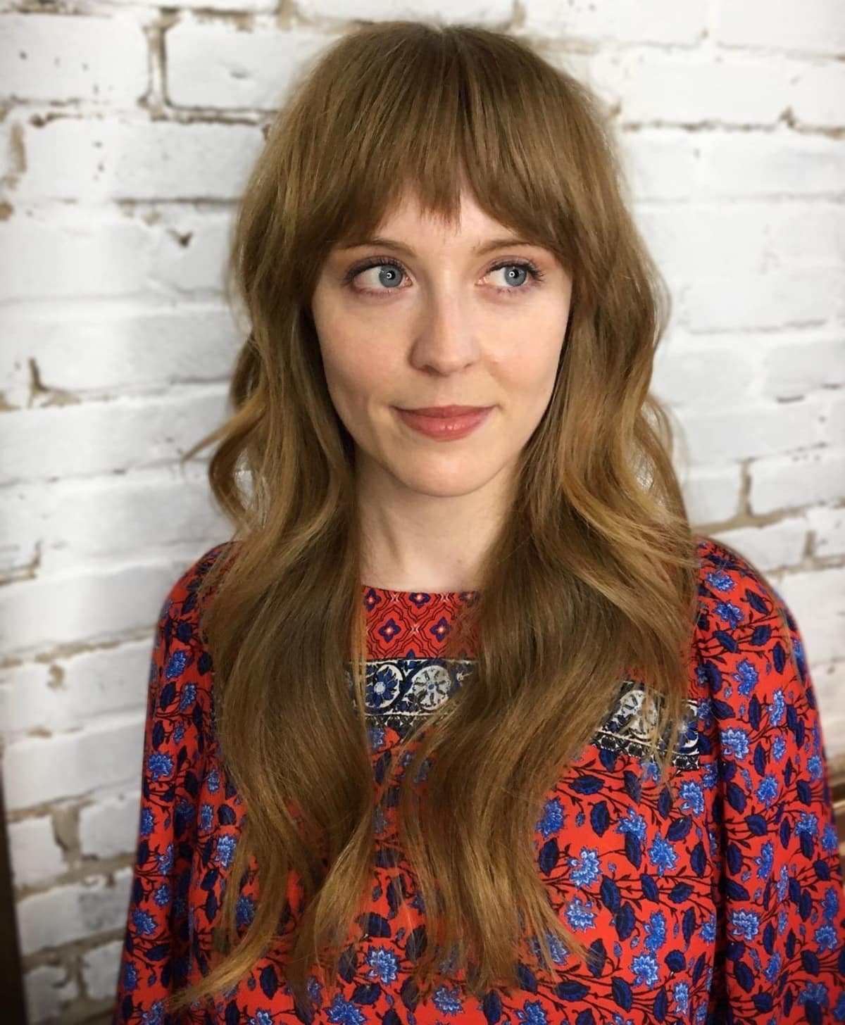 52 Trendy & Easy Long Layered Hair with Bangs for 2025