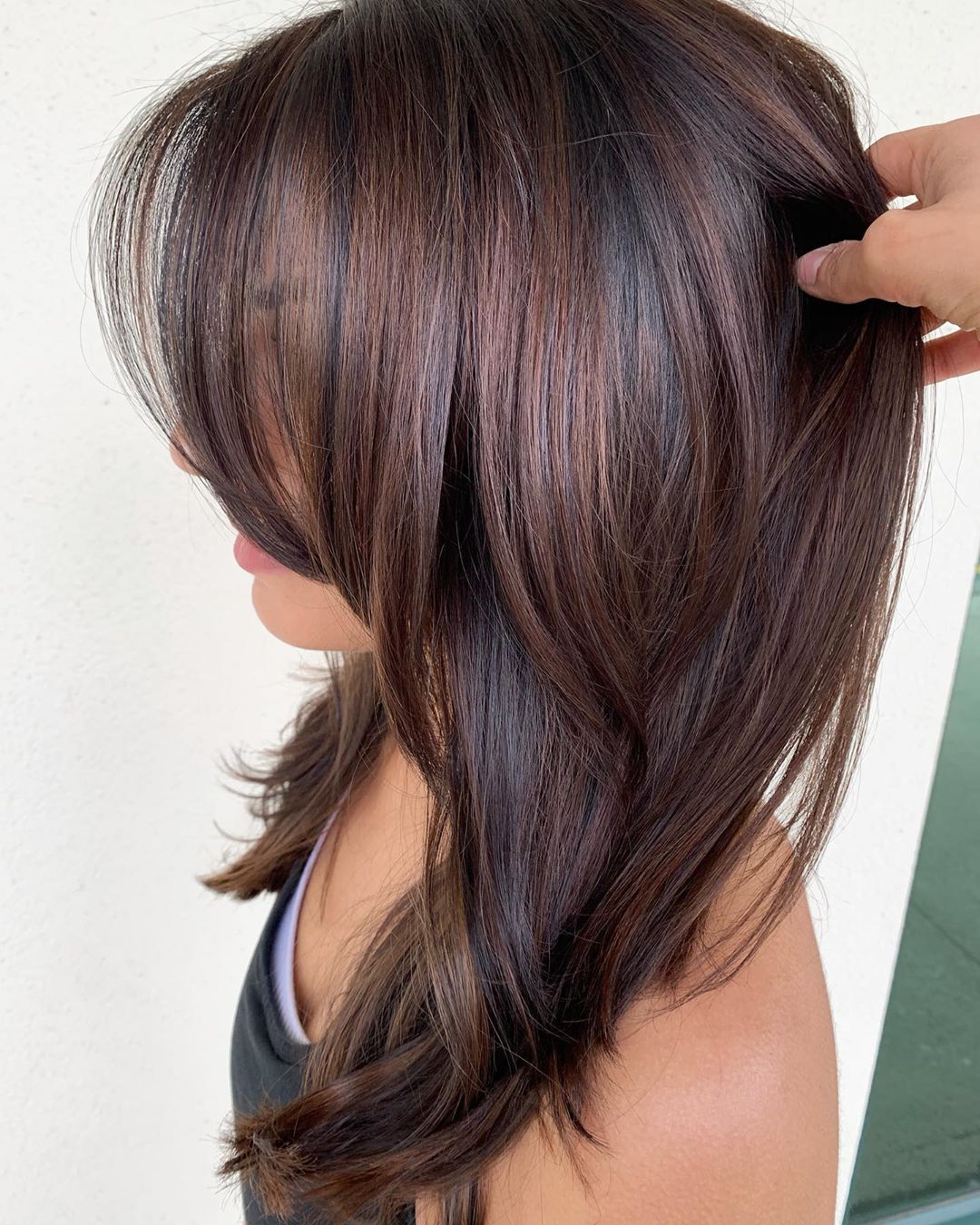 52 Trendy & Easy Long Layered Hair with Bangs for 2025