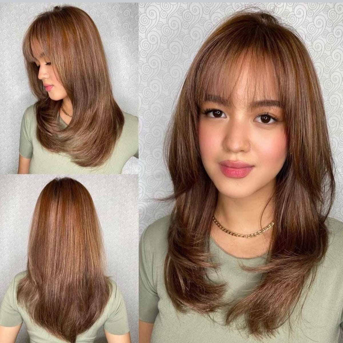 52 Trendy & Easy Long Layered Hair with Bangs for 2025