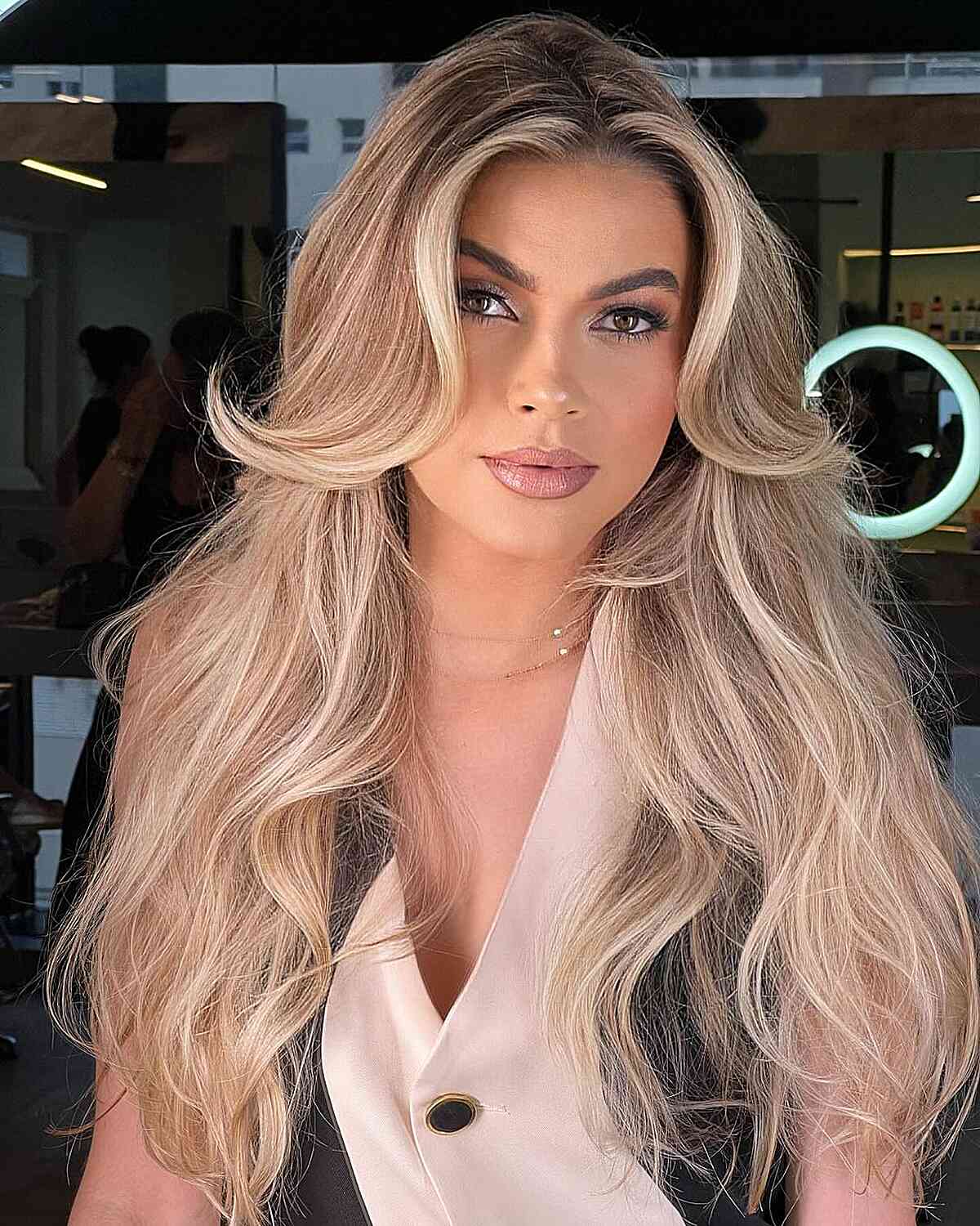40 Ways to Get Face-Framing Layers on Long Hair
