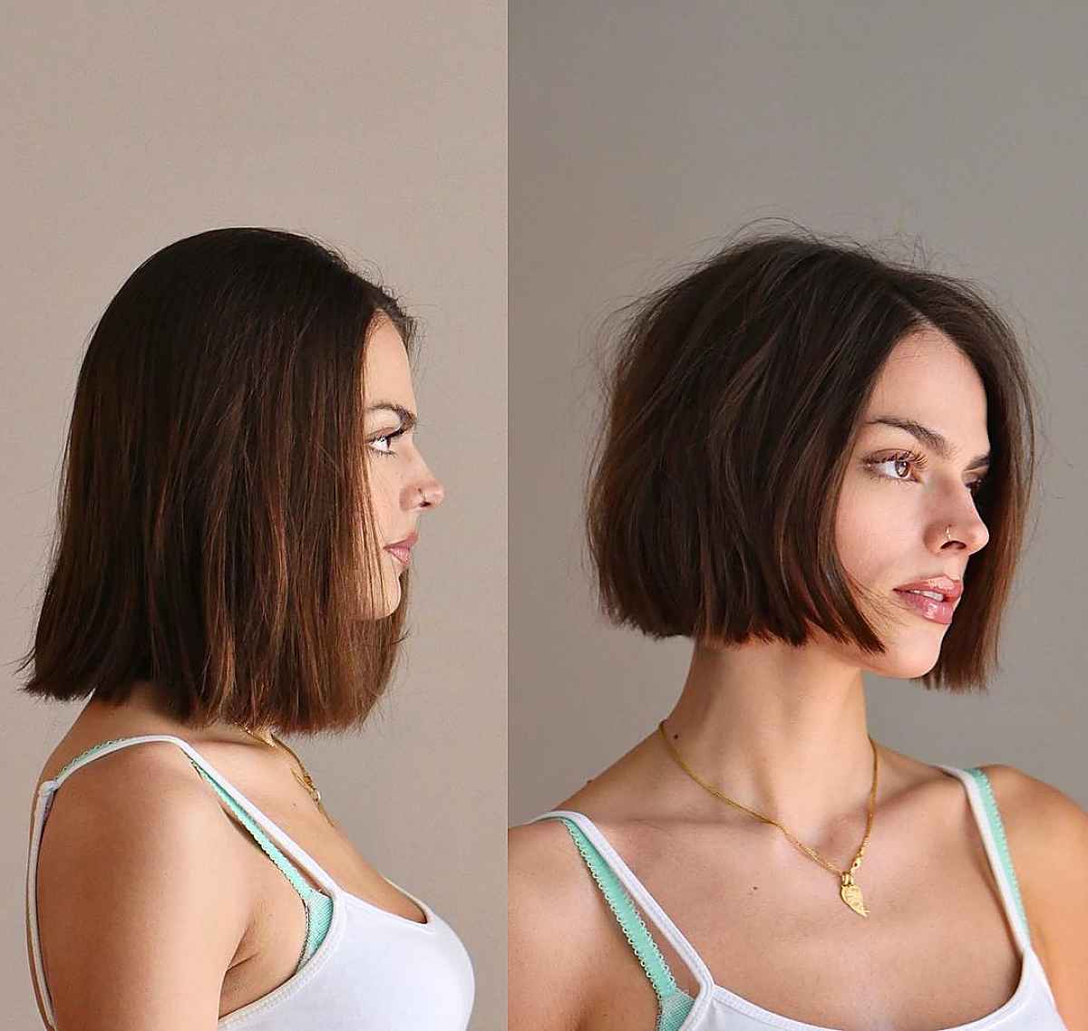 25 Striking Jaw-Length Blunt Bob Cuts to Complement All Face Shapes
