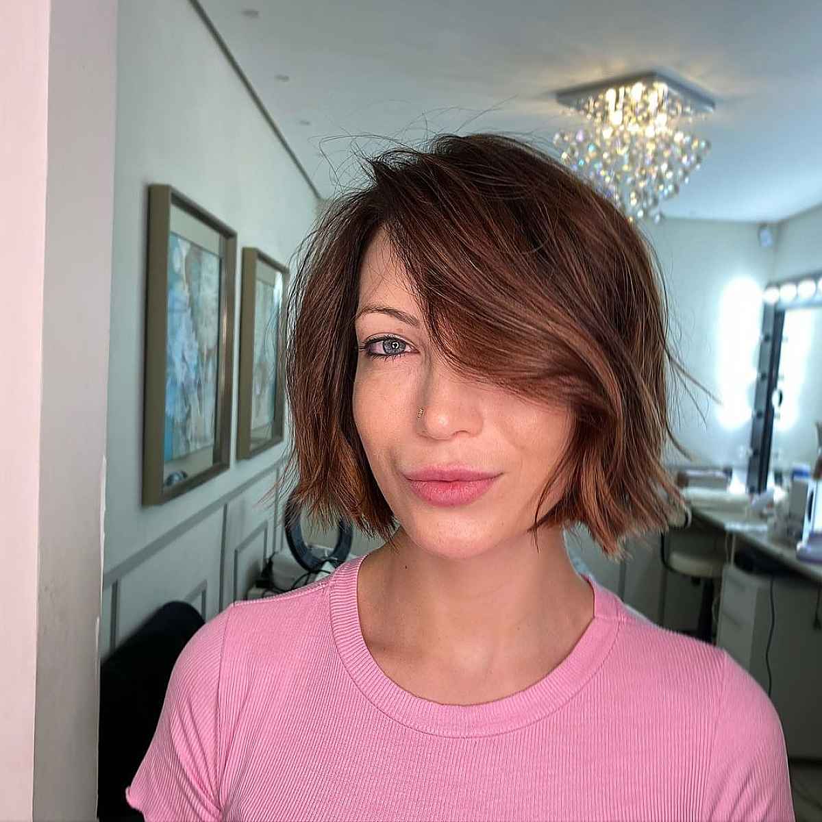 25 Striking Jaw-Length Blunt Bob Cuts to Complement All Face Shapes