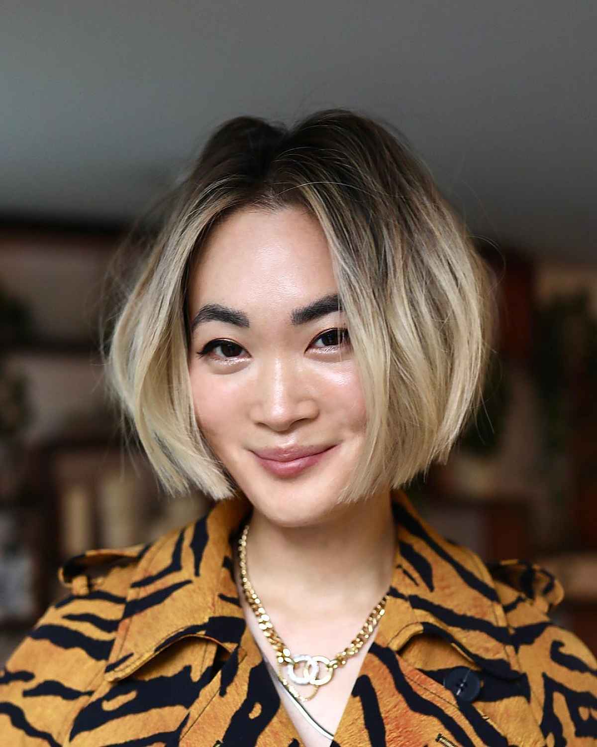 25 Striking Jaw-Length Blunt Bob Cuts to Complement All Face Shapes