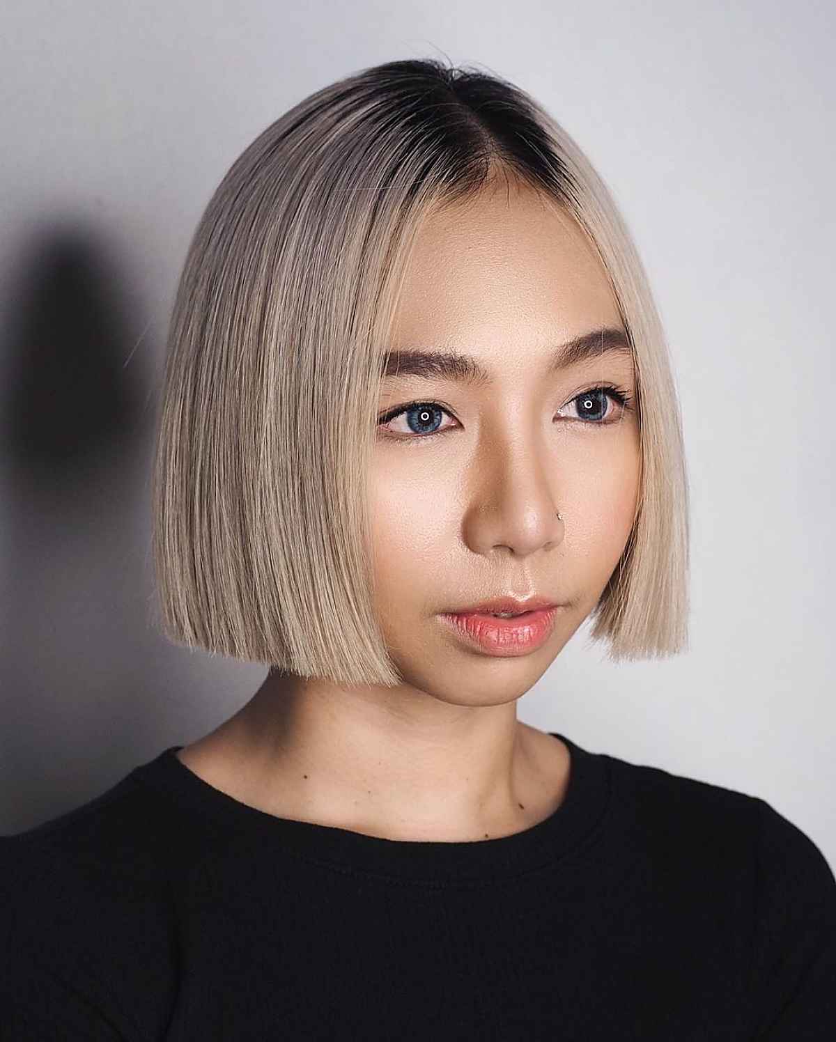 25 Striking Jaw-Length Blunt Bob Cuts to Complement All Face Shapes