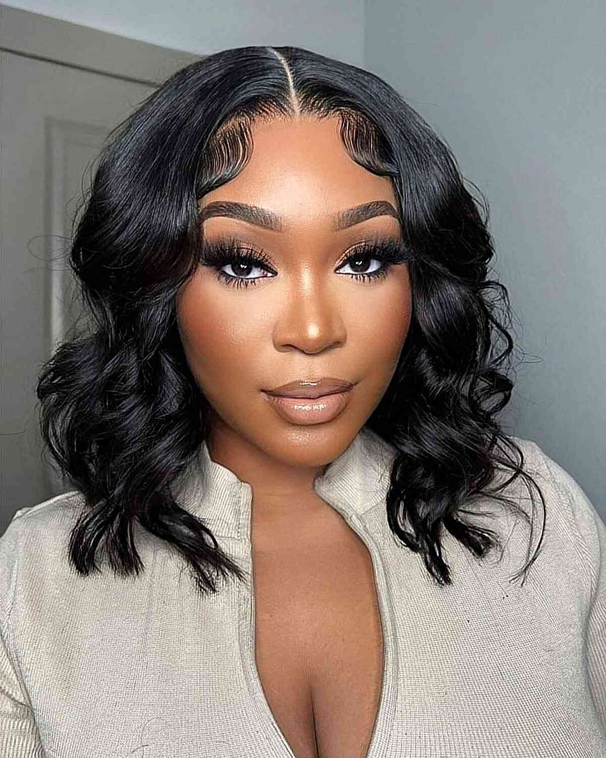 17 Drip Middle Part Bob Hairstyles, Weaves and Sew-Ins