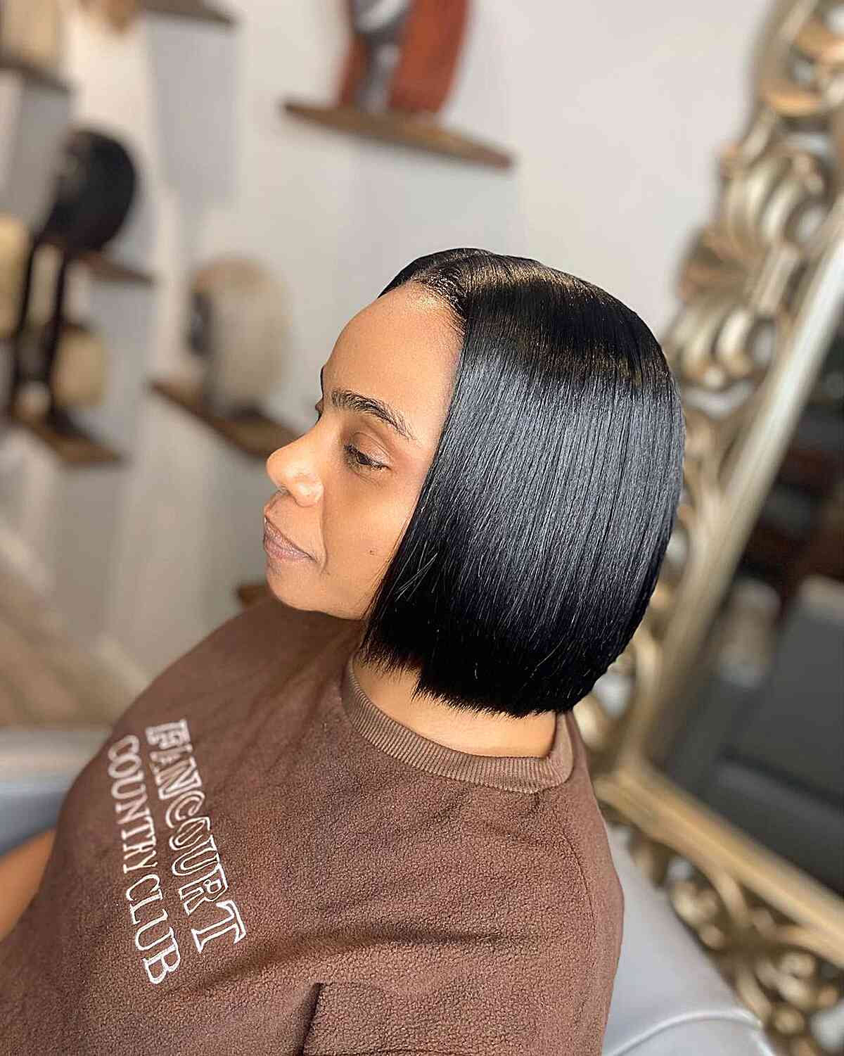 17 Drip Middle Part Bob Hairstyles, Weaves and Sew-Ins