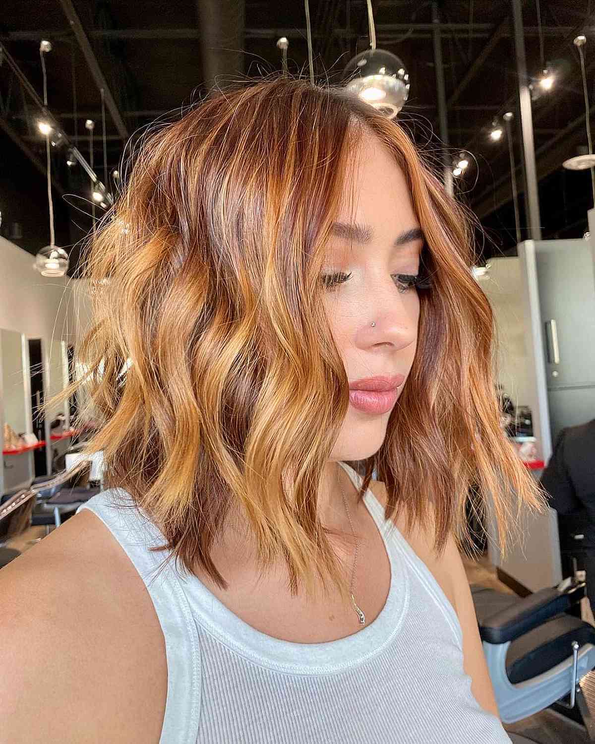 50 Inspiring Long Layered Bob Haircuts and Hairstyles