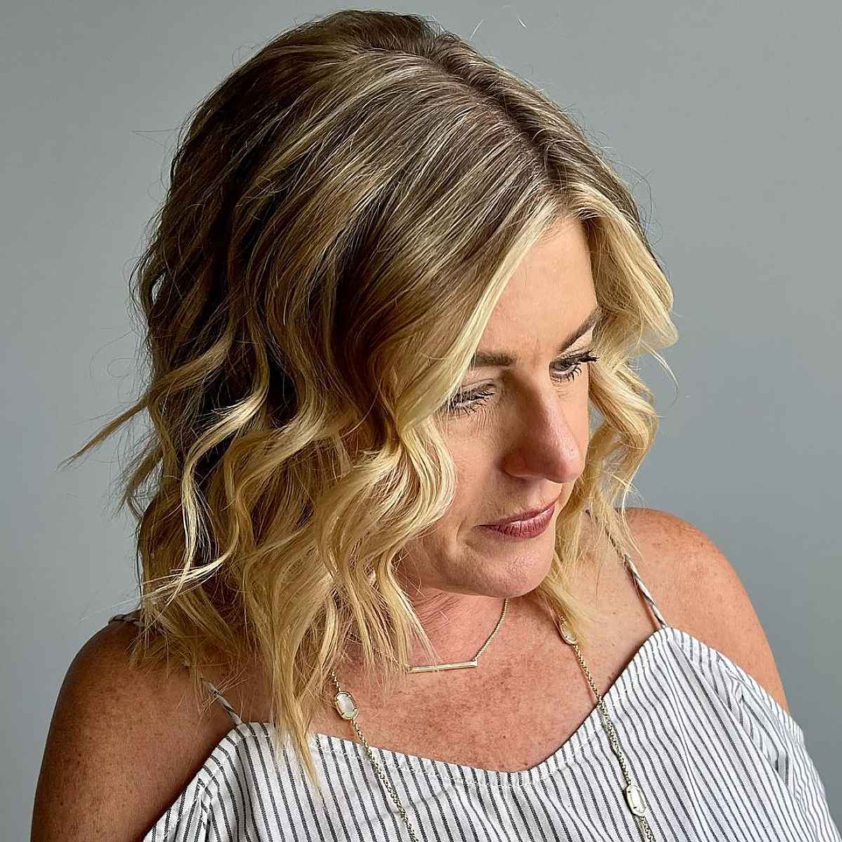 50 Inspiring Long Layered Bob Haircuts and Hairstyles