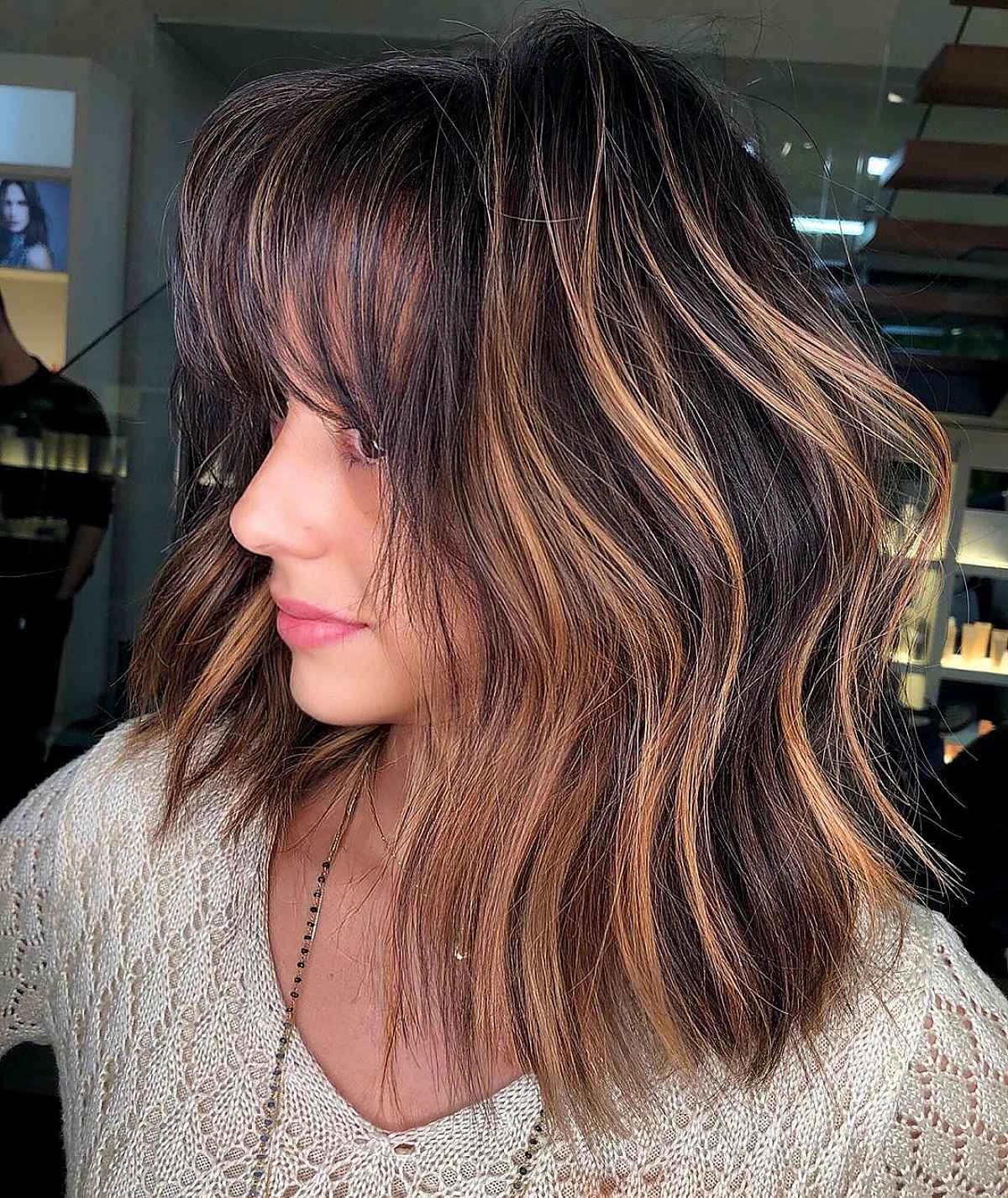 50 Inspiring Long Layered Bob Haircuts and Hairstyles