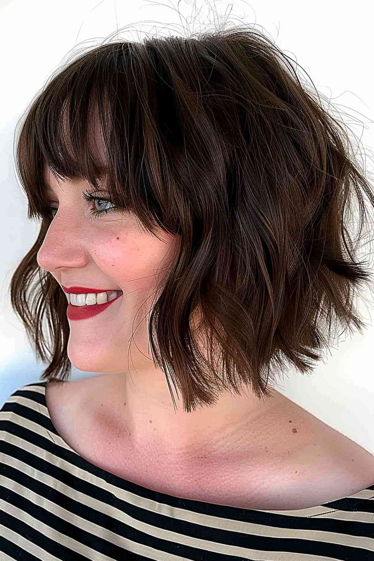 30 Short Wavy Bob Haircuts Trending Right Now