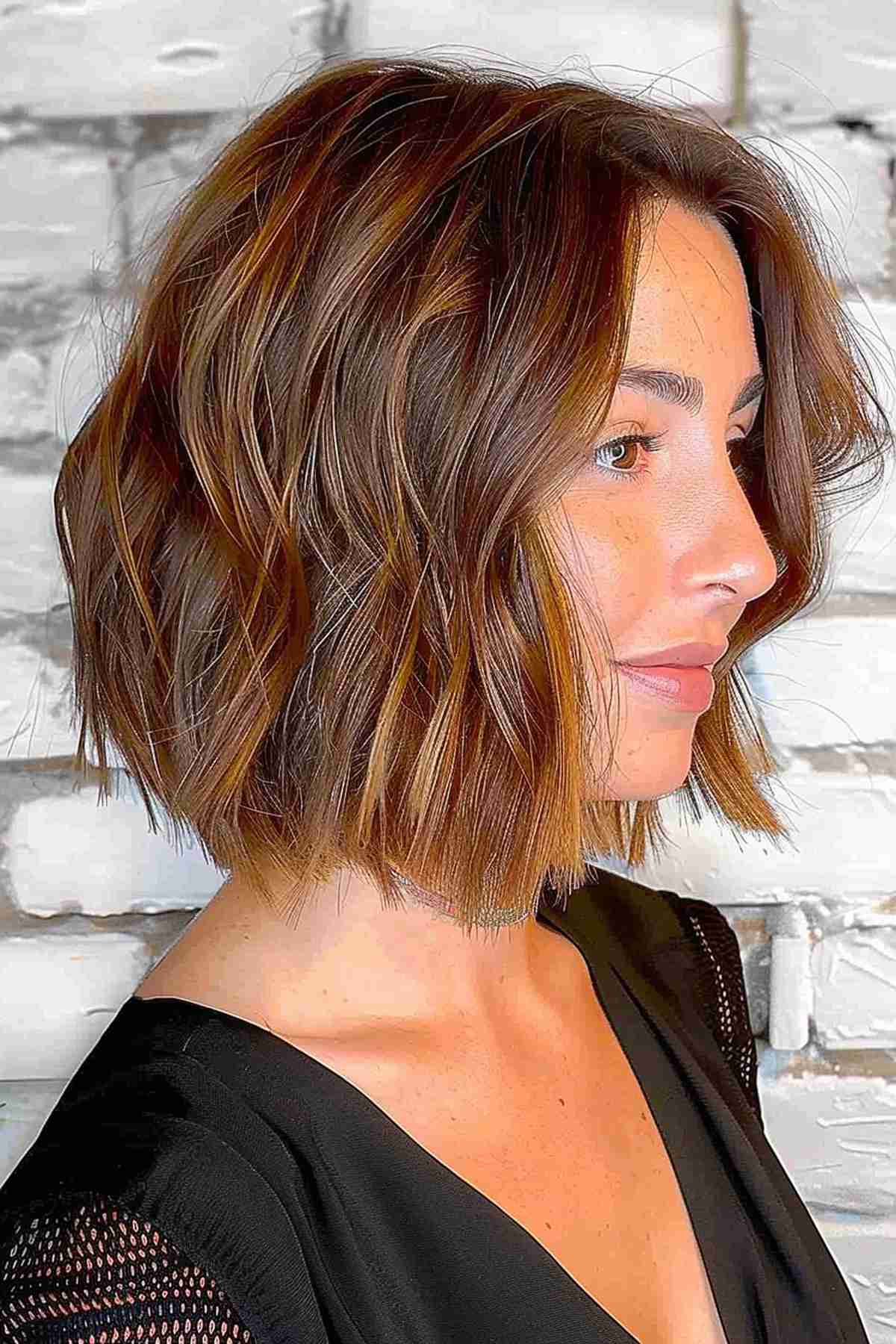 30 Short Wavy Bob Haircuts Trending Right Now