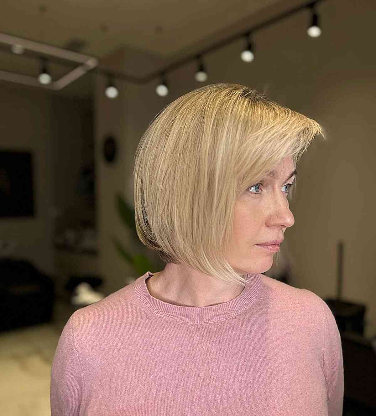 33 Cute Bob With Side Bangs You’ll Want to Try in 2025