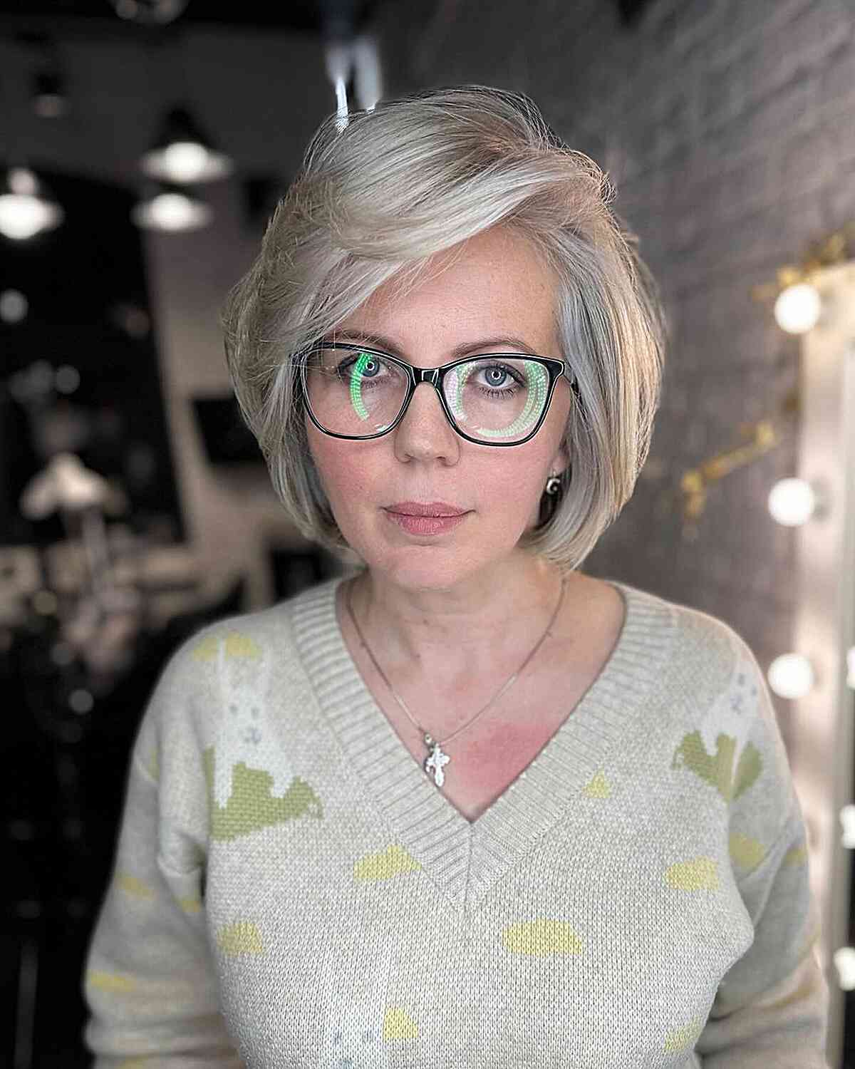 33 Cute Bob With Side Bangs You’ll Want to Try in 2025