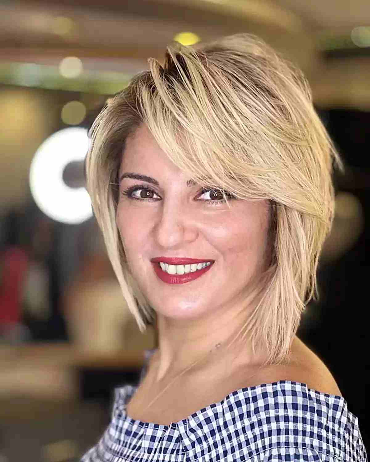 33 Cute Bob With Side Bangs You’ll Want to Try in 2025