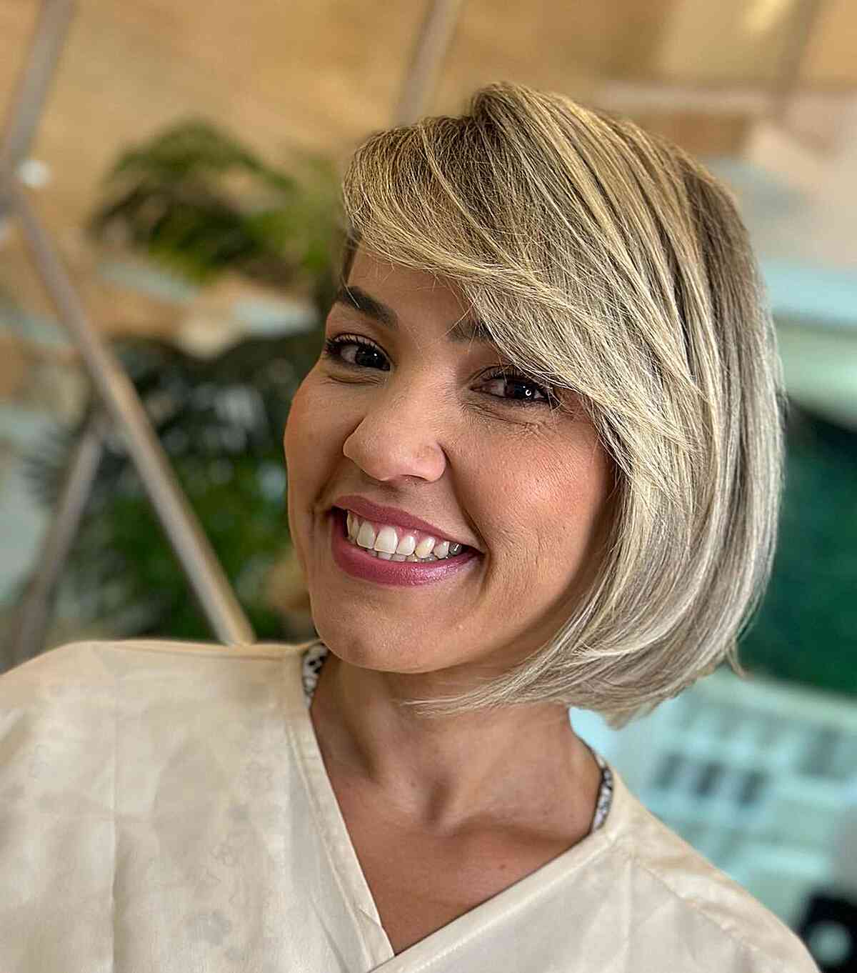 33 Cute Bob With Side Bangs You’ll Want to Try in 2025