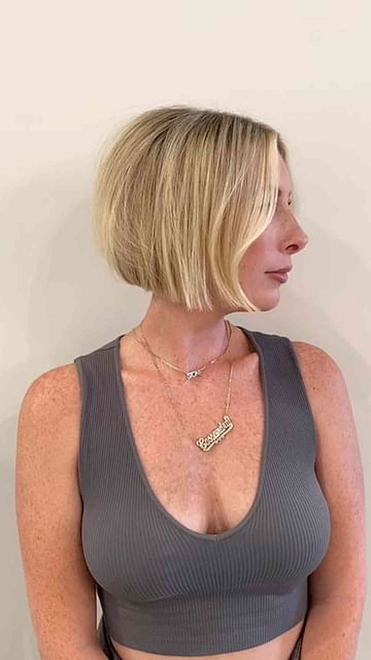 56 One-Length Bob Haircut Ideas for a Sleek Look