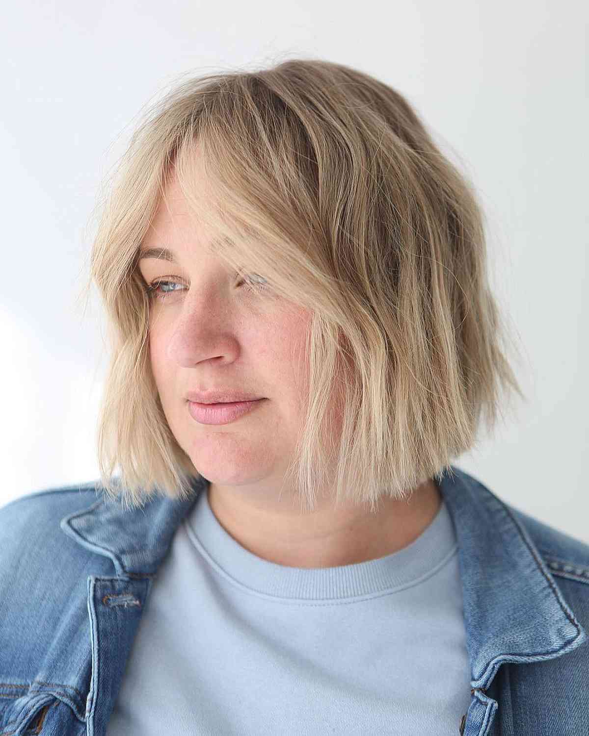56 One-Length Bob Haircut Ideas for a Sleek Look