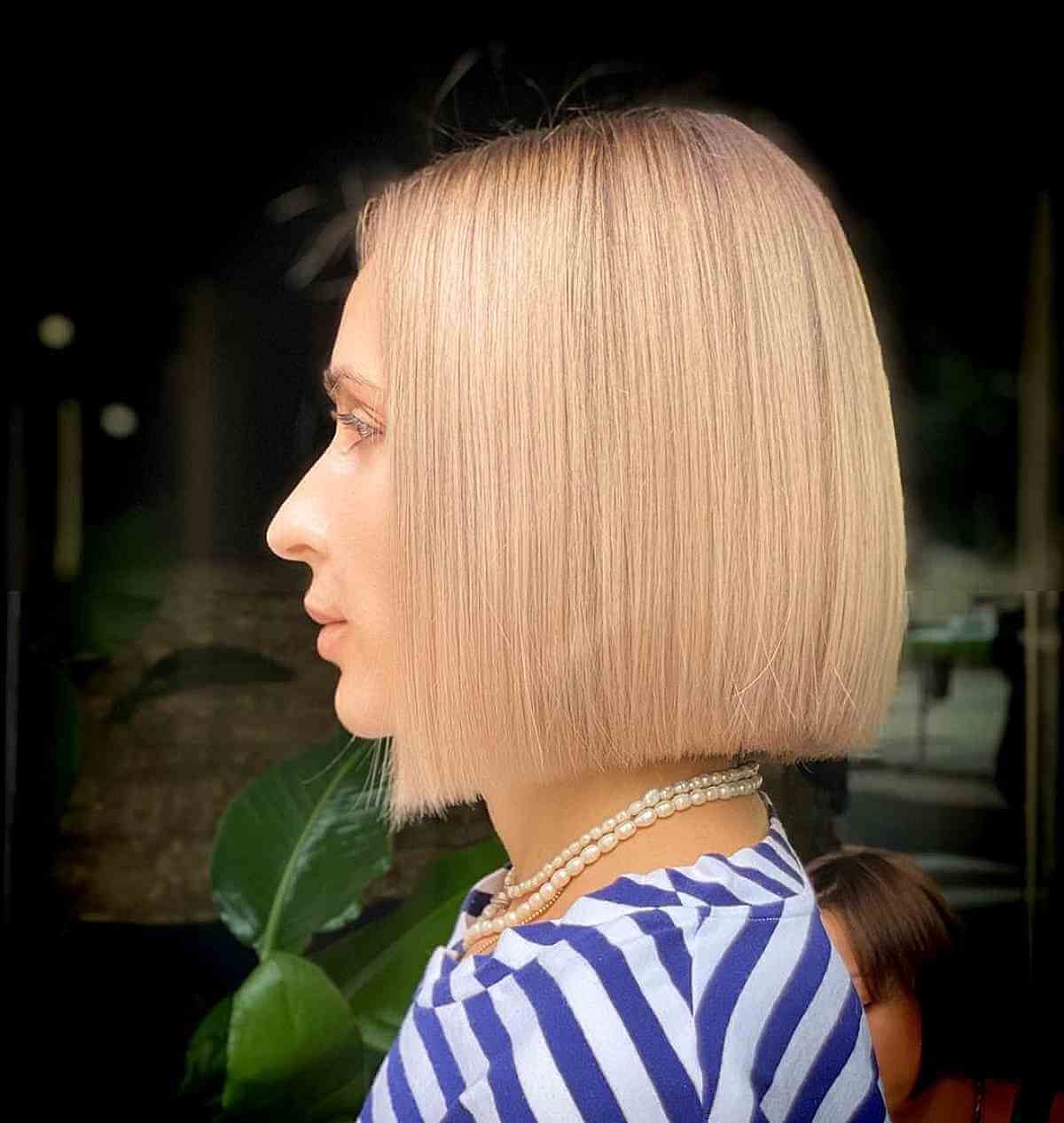 56 One-Length Bob Haircut Ideas for a Sleek Look