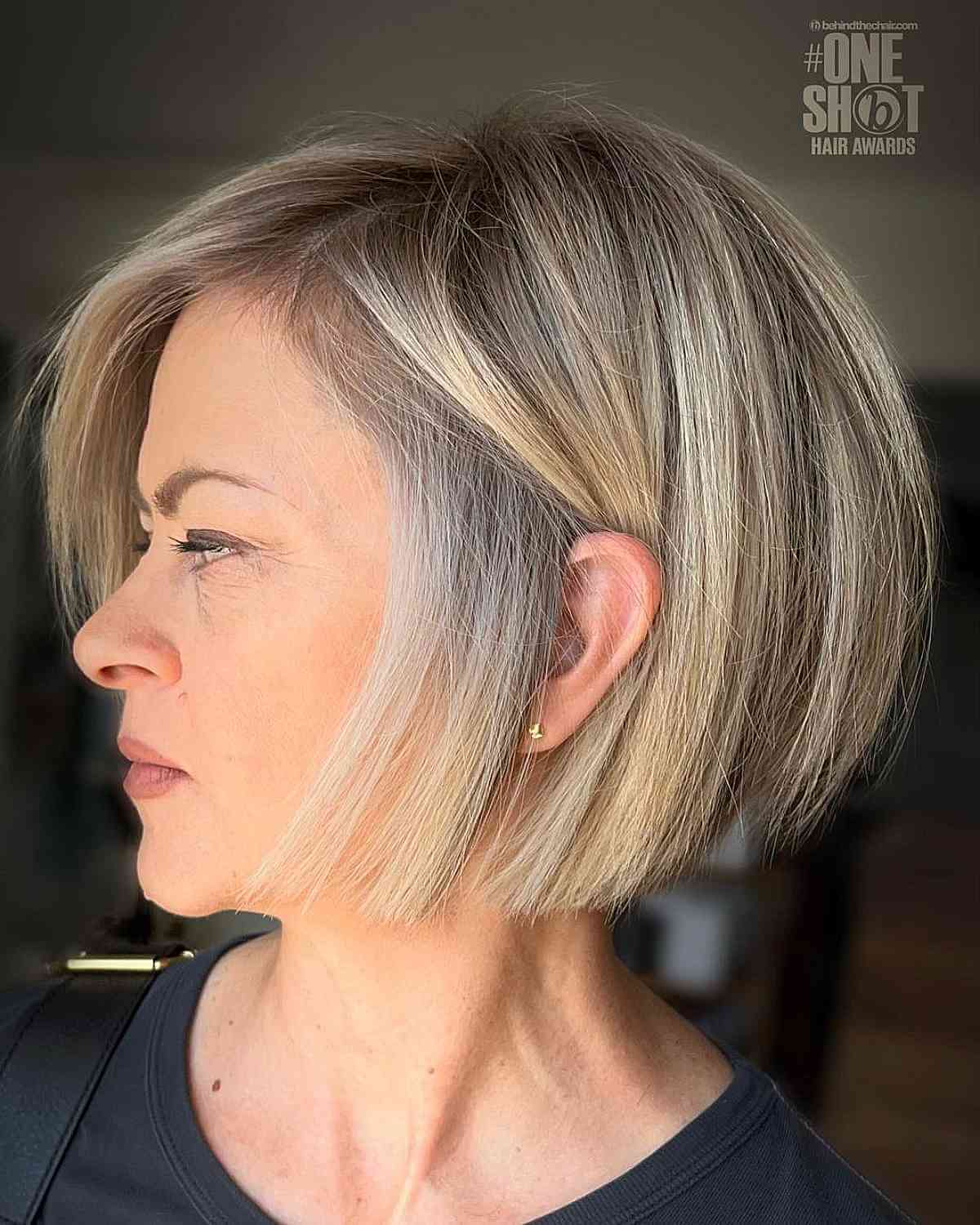 56 One-Length Bob Haircut Ideas for a Sleek Look