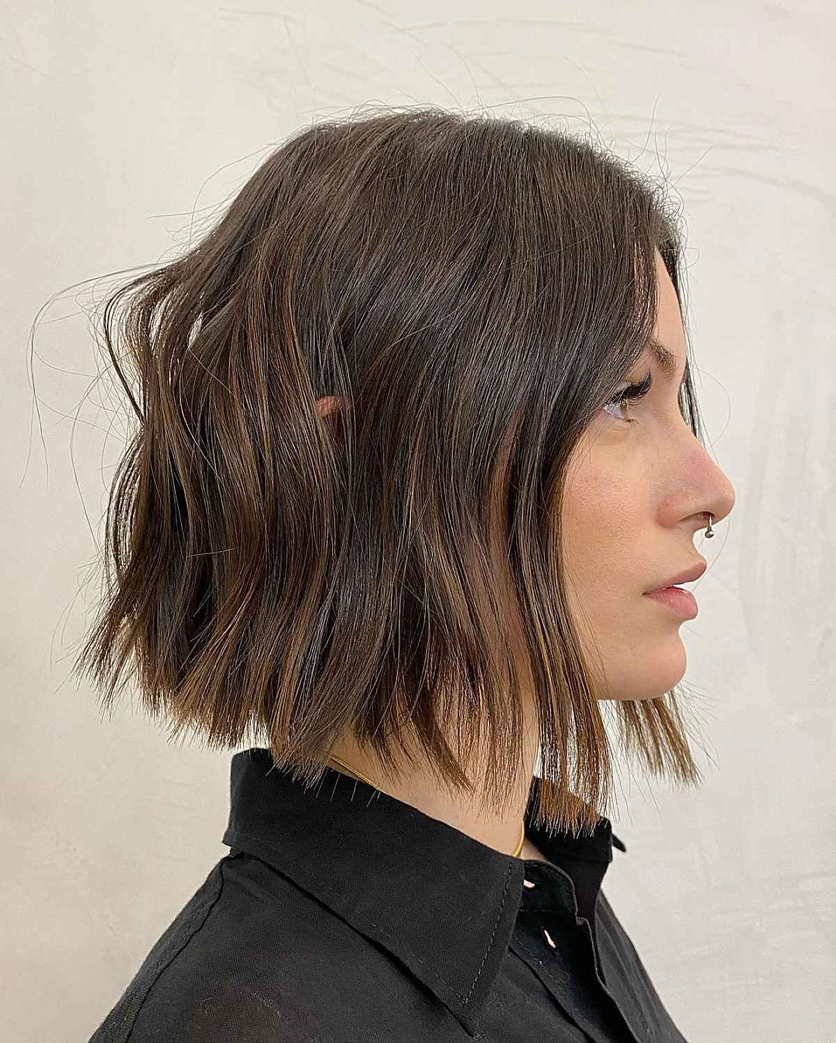 56 One-Length Bob Haircut Ideas for a Sleek Look