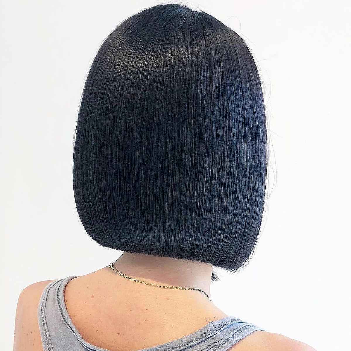 56 One-Length Bob Haircut Ideas for a Sleek Look