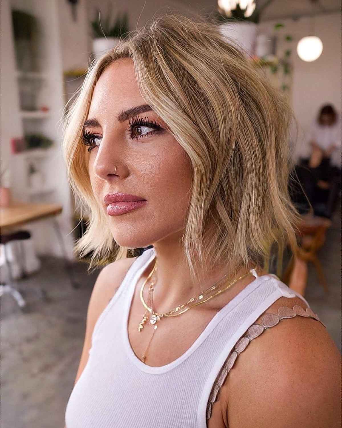 56 One-Length Bob Haircut Ideas for a Sleek Look