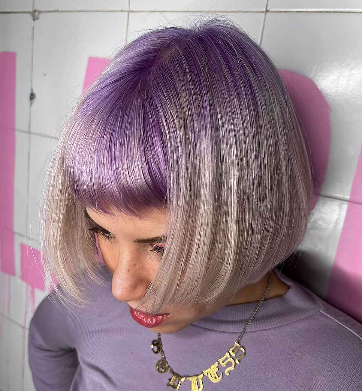 56 One-Length Bob Haircut Ideas for a Sleek Look