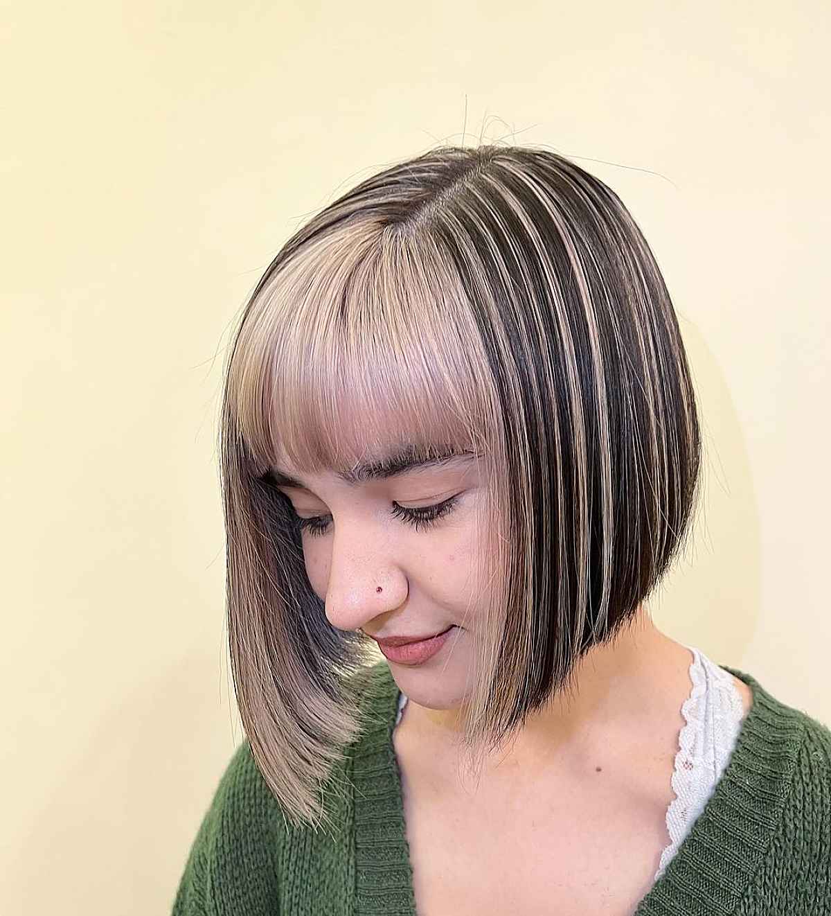 56 One-Length Bob Haircut Ideas for a Sleek Look