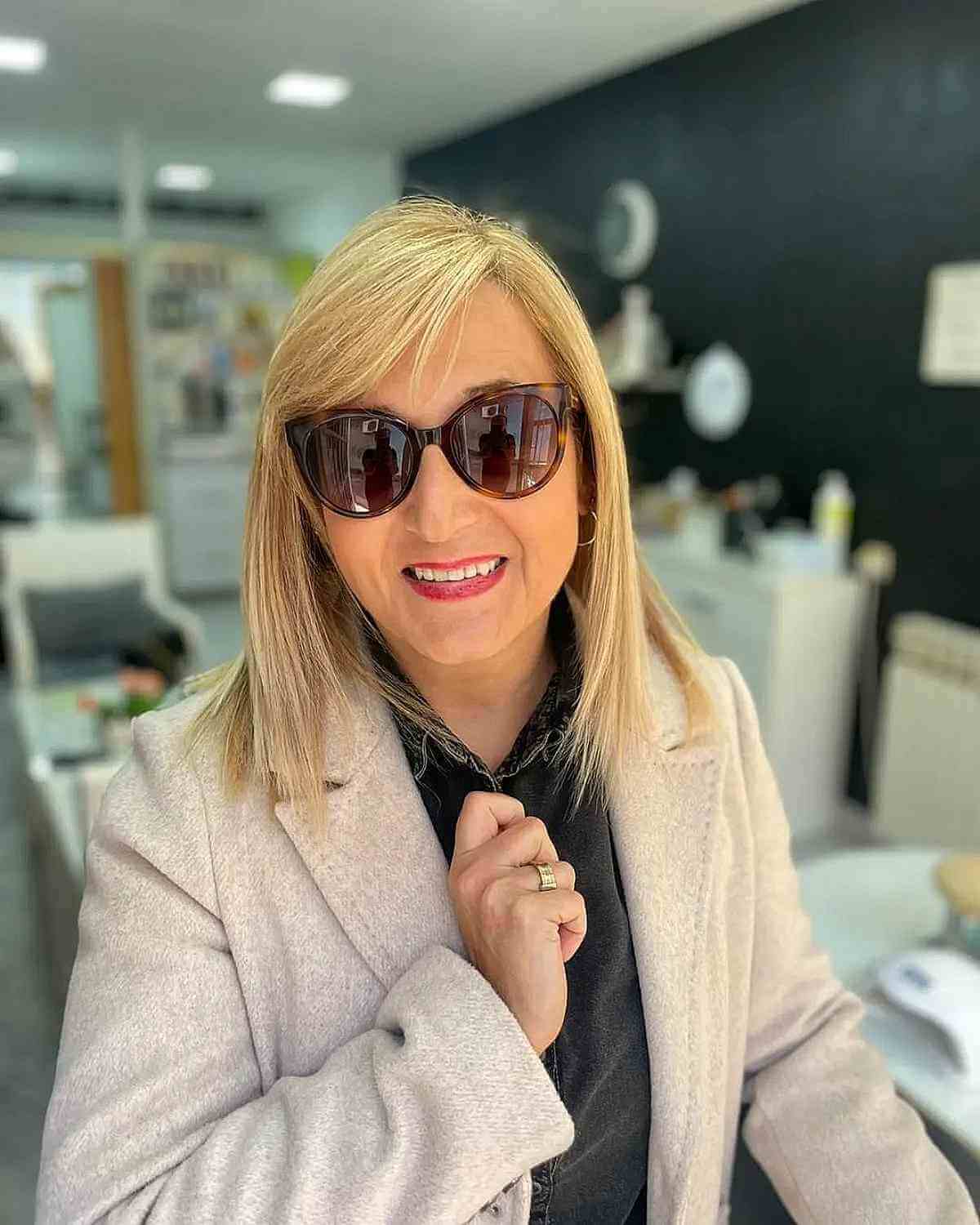 22 Stunning Long Bobs Women Over 60 Can Pull Off