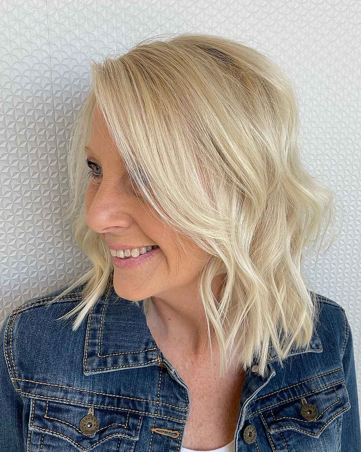 22 Stunning Long Bobs Women Over 60 Can Pull Off